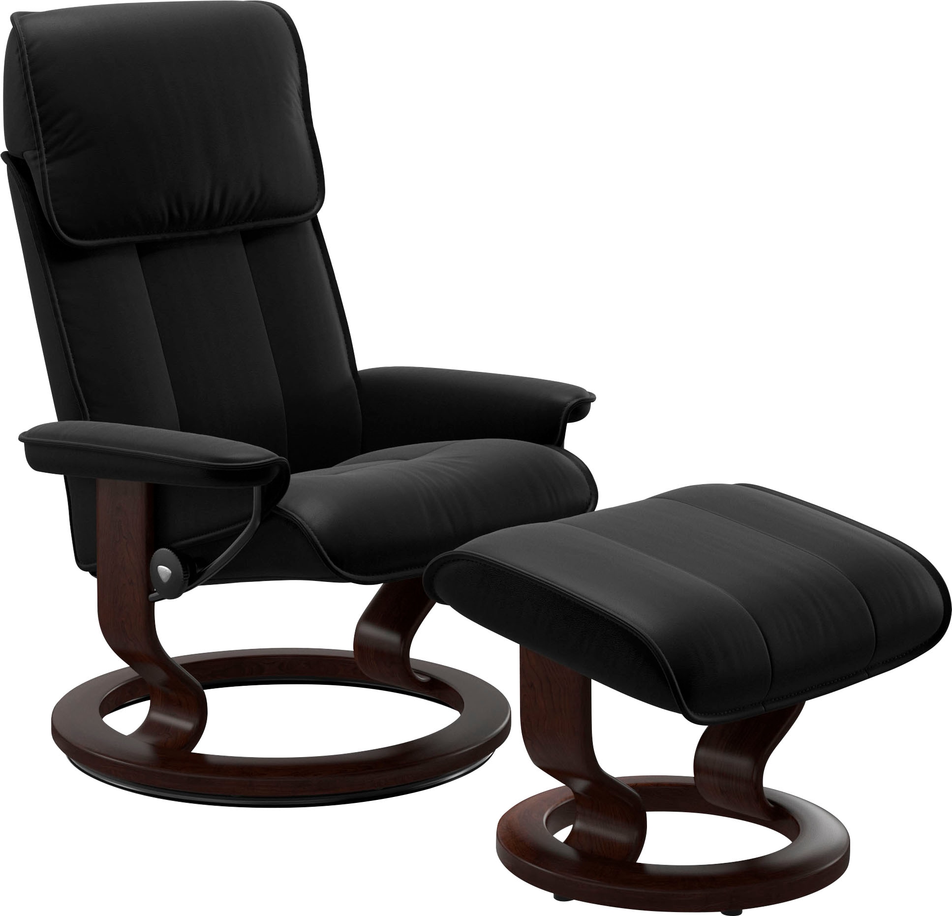 Stressless® Relaxsessel »Admiral«, mit Classic Base, Größe M & L, Gestell Braun