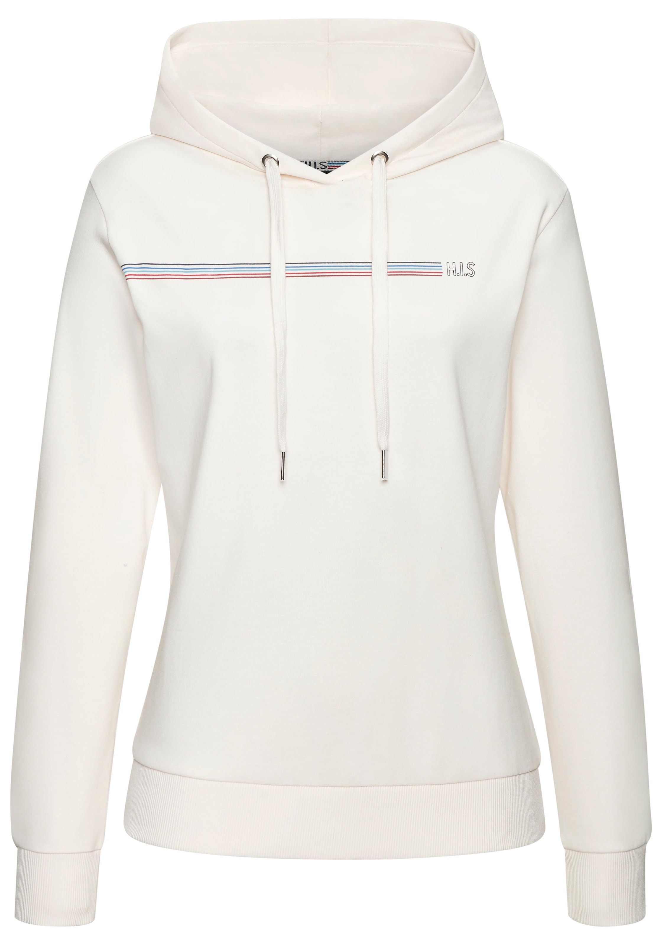 H.I.S Hoodie mit Streifenprint, Loungewear günstig online kaufen