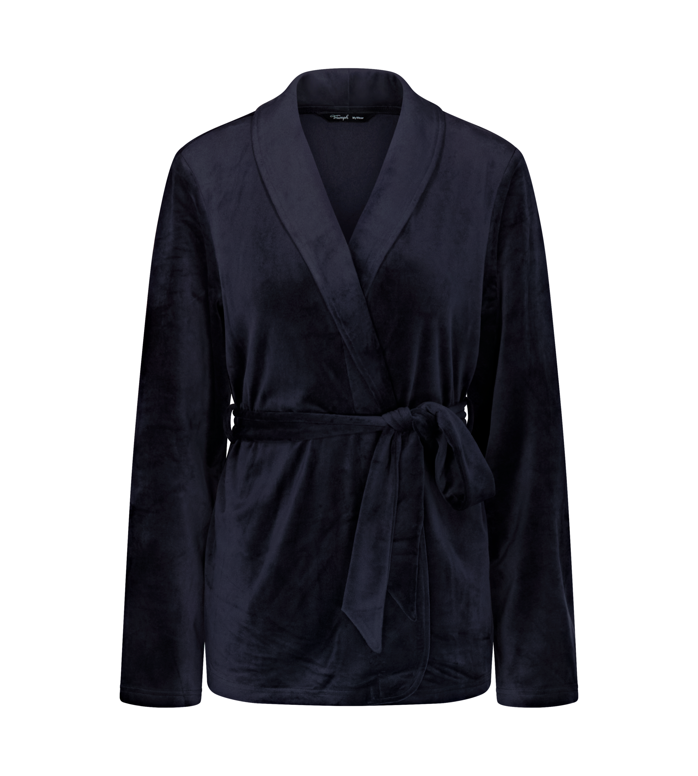 Triumph Morgenmantel »Sensual Velour Robe Top«, (2 St.), elegante lässige Passform