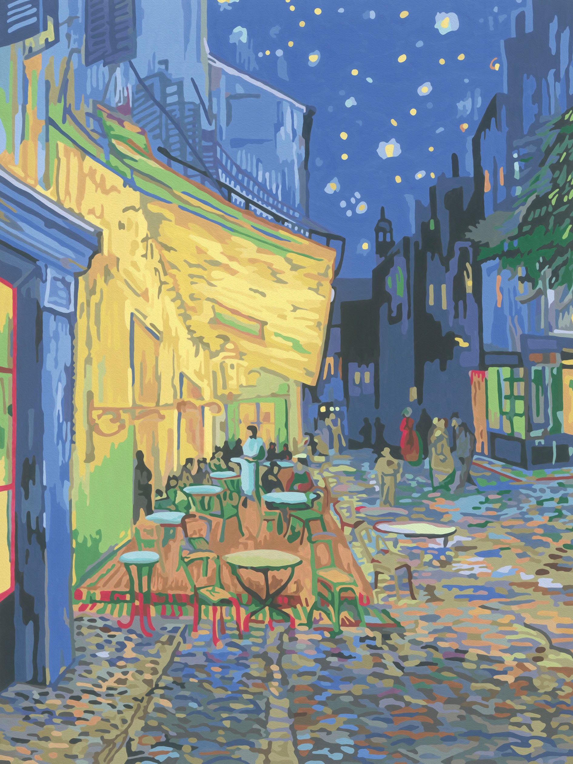 Ravensburger Malen nach Zahlen »CreArt, ART Collection, Café Terrace (Van Gogh)«, Made in Europe; FSC® - schützt Wald - weltweit