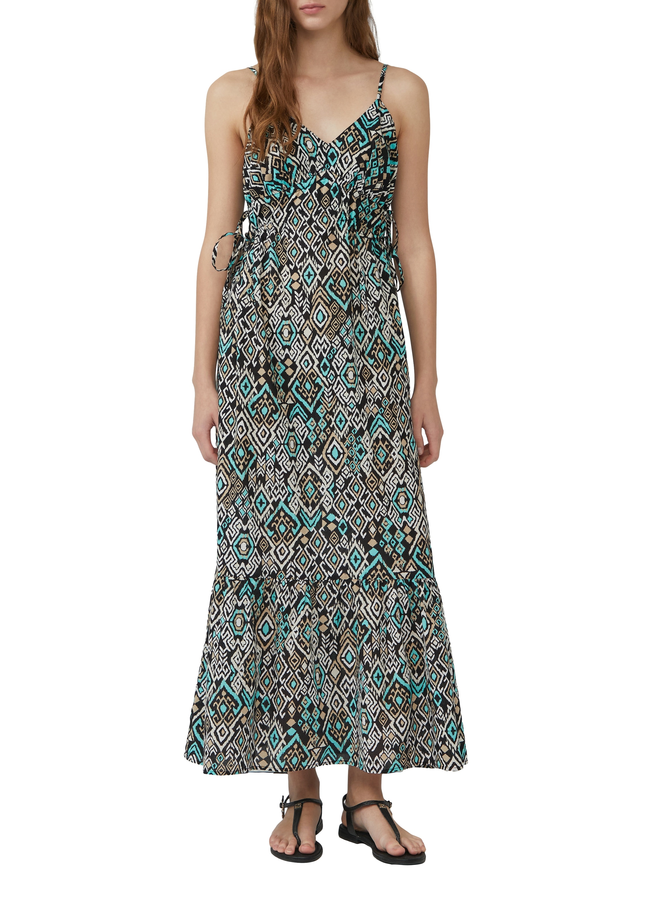s.Oliver Maxikleid, mit All-Over Print günstig online kaufen