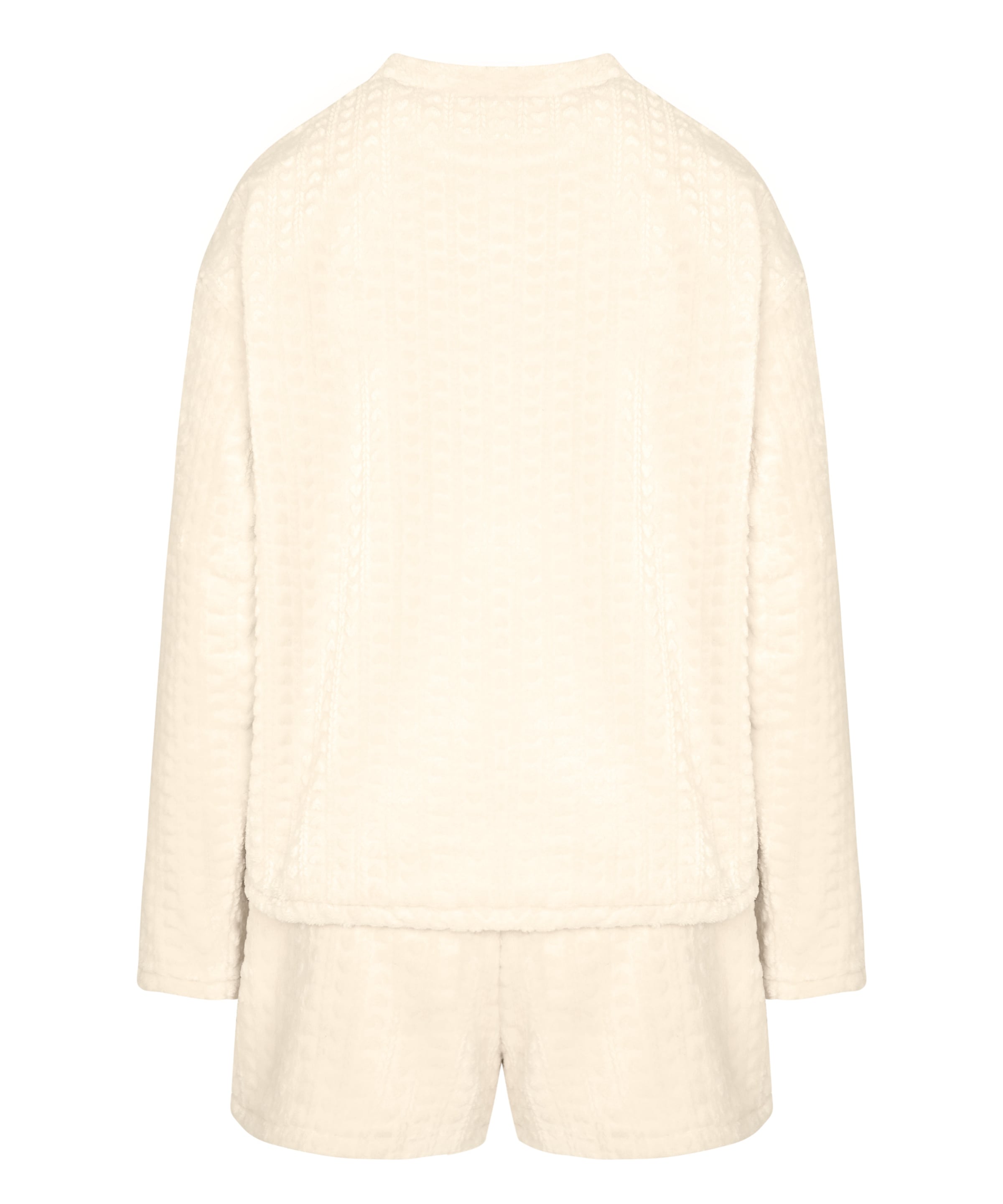 Hunkemöller Pyjama »Pyjama Set Cable Fleece Heart«