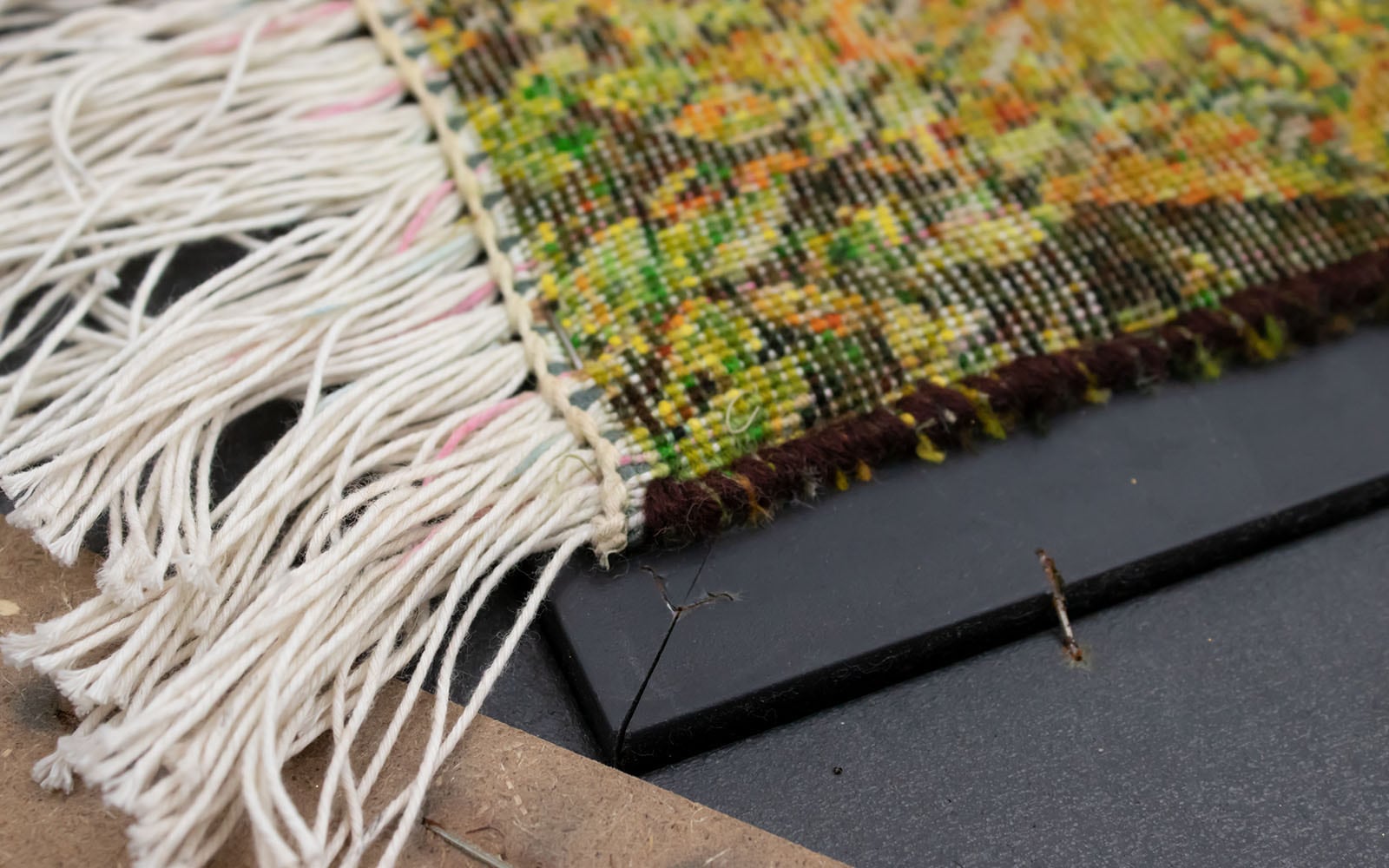 morgenland Wandteppich »Täbriz 50 Raj Teppich handgeknüpft mehrfarbig«, rechteckig, handgeknüpft