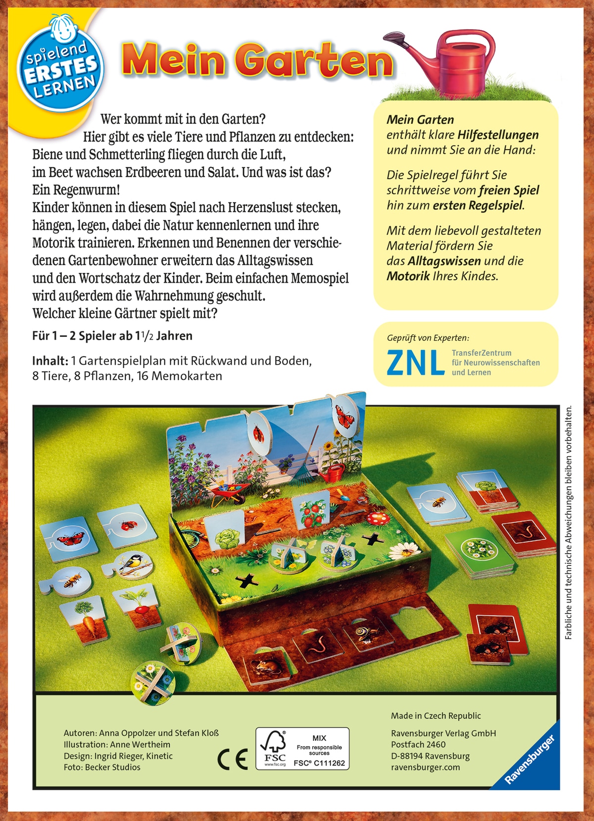 Ravensburger Spiel »Mein Garten«, Made in Europe, FSC® - schützt Wald - weltweit
