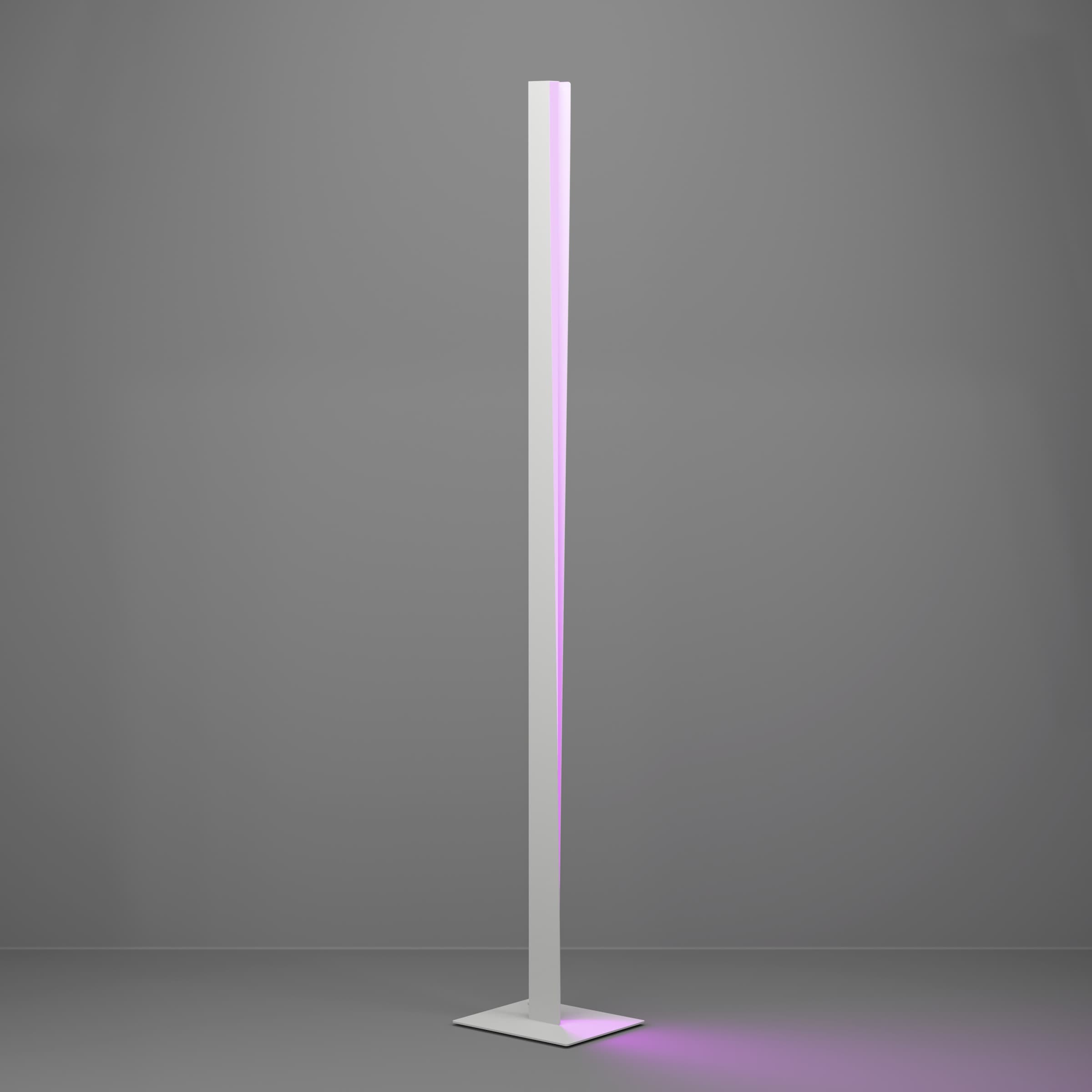 EGLO Stehlampe »BOLOGNANO-Z Stehlampe - Alu, Stahl - LED;LED - 10,5W;15,2W - IP20« LED-Modul 1 Stk. Kaltweiß | Neutralweiß | RGB | Warmweiß Standleuchte, Leselampe, Wohzimmer, Schlafzimmer, L6,5 x B2,5 x H150cm