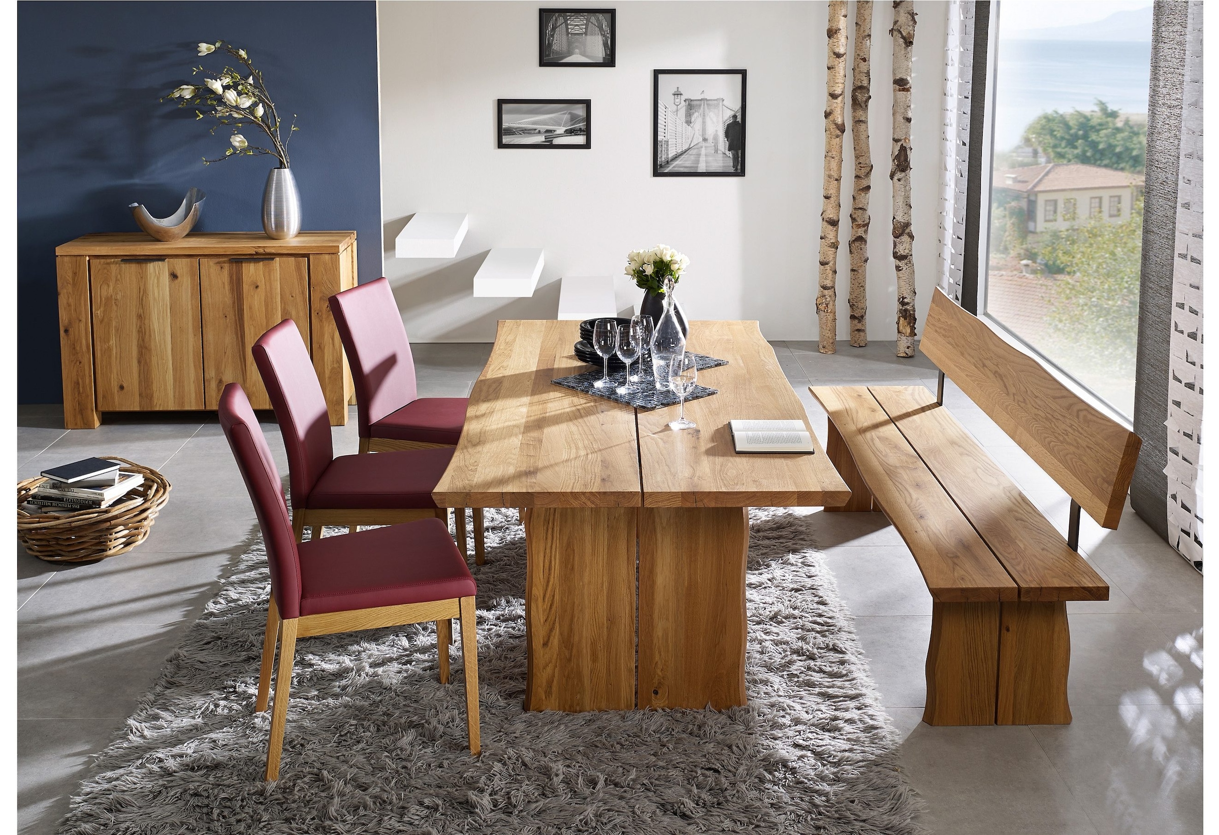 massivline&more Sideboard »Oviedo«, Breite 130 cm