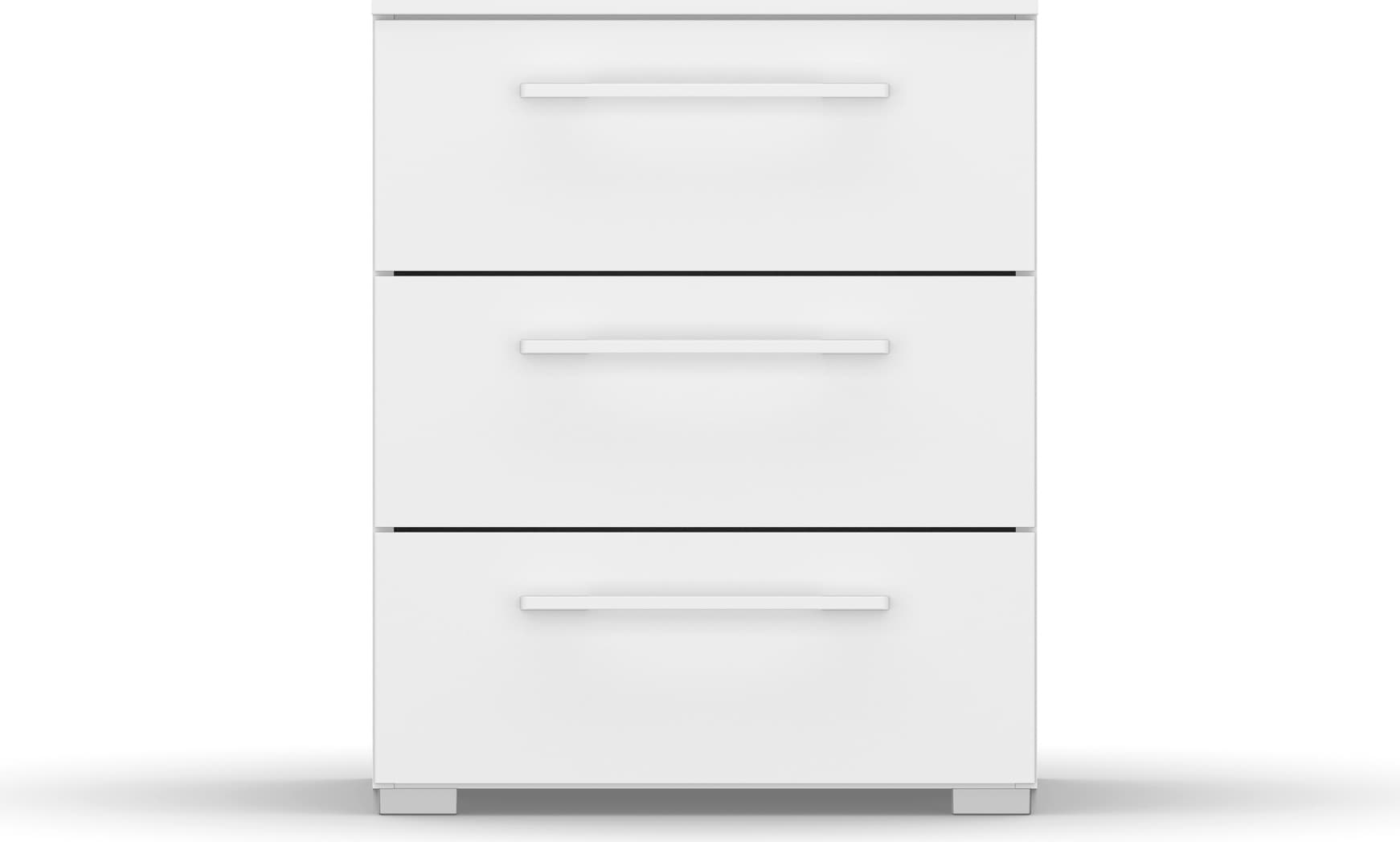 rauch Nachtkommode »Skat Pure«, mit 3 Schubladen in puristischem Design