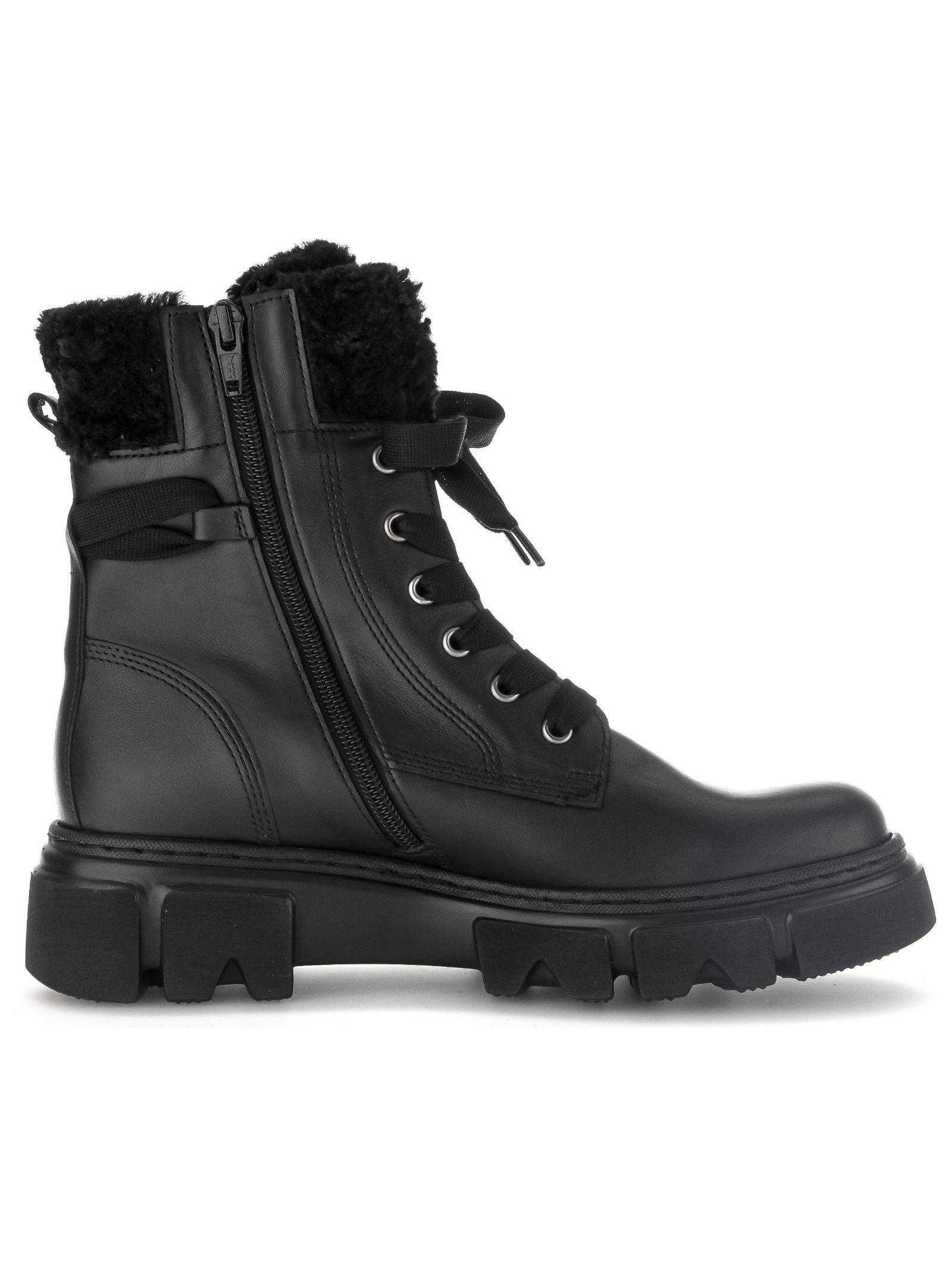Gabor Schnürstiefelette »Gabor Stiefelette Leder/Textil«