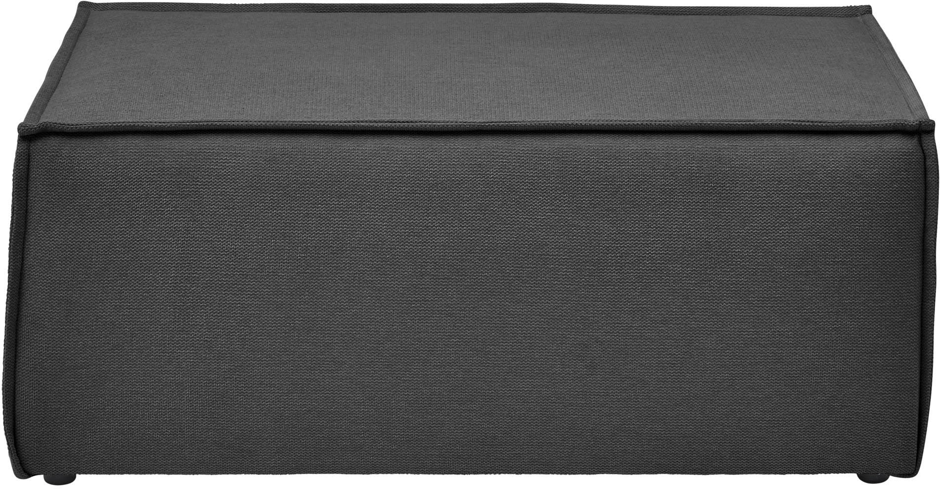 OTTO home Hocker »FINNLEY Struktur fein, Polsterhocker zur Serie FINNLEY« passend zur Polster-Serie Finnley