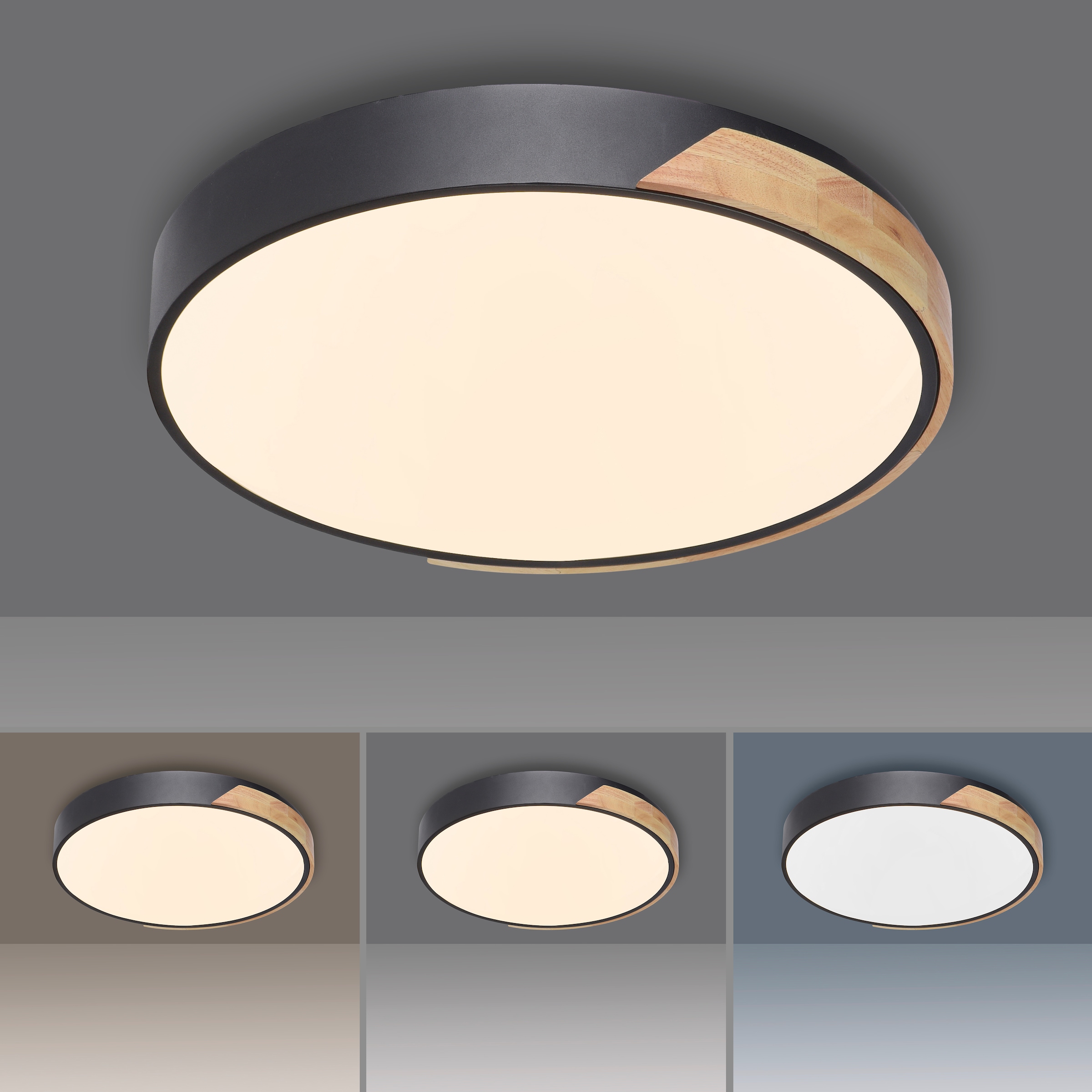 Neuhaus Q SMART HOME LIGHTS LED Deckenleuchte »Q-BILA« LED-Board 1 Stk. warmweiß - kaltweiß
