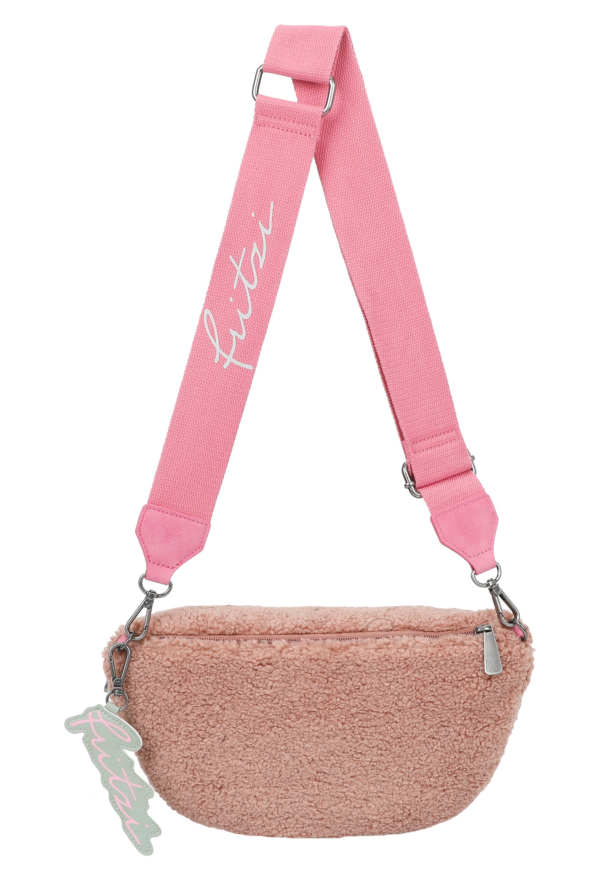 Fritzi aus Preußen Schultertasche »Fritzi Bum Limited Teddy«, mit kuschelig-weicher Oberfläche