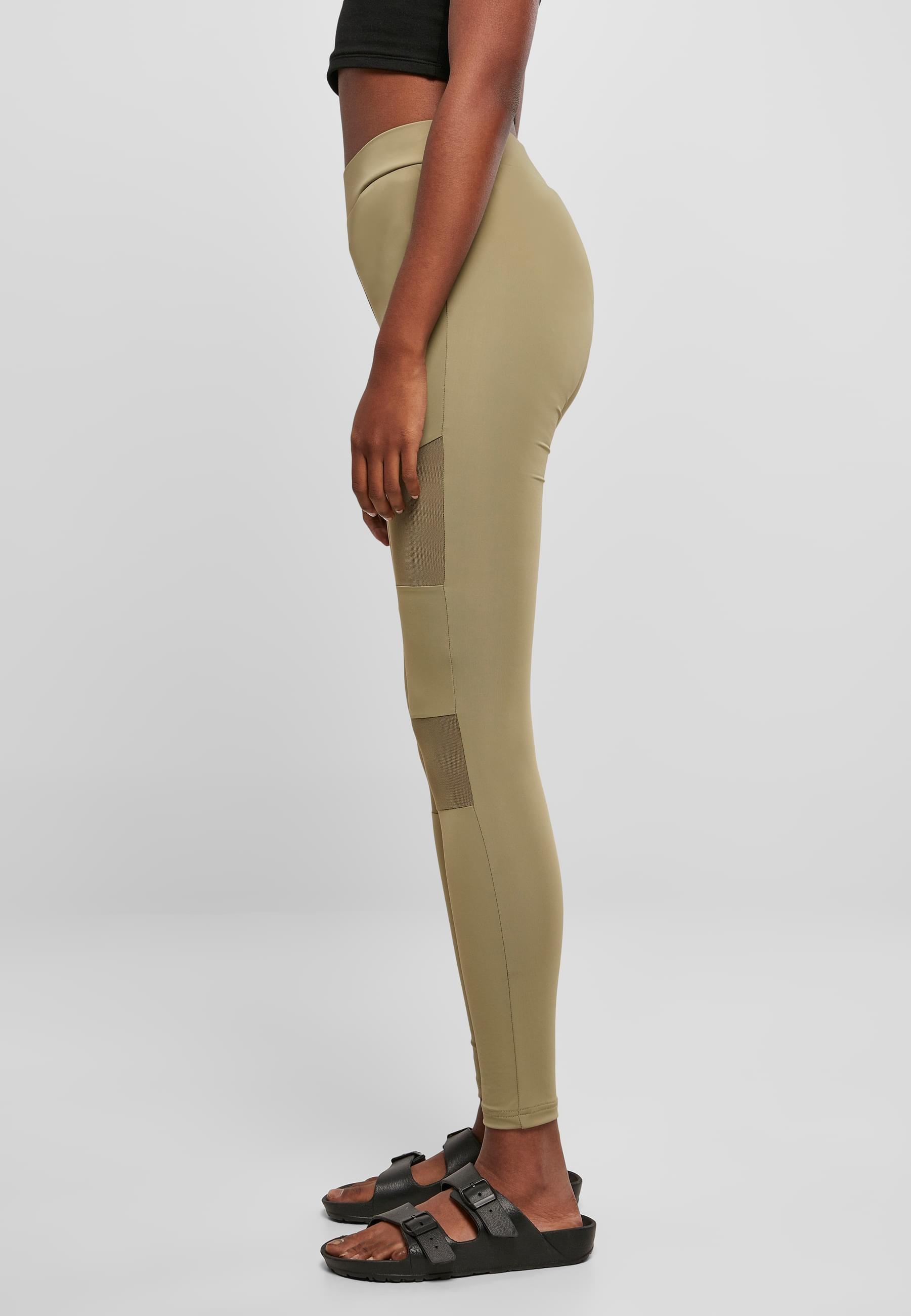 URBAN CLASSICS Leggings »Urban Classics Damen Ladies Tech Mesh Leggings«, (1 tlg.)