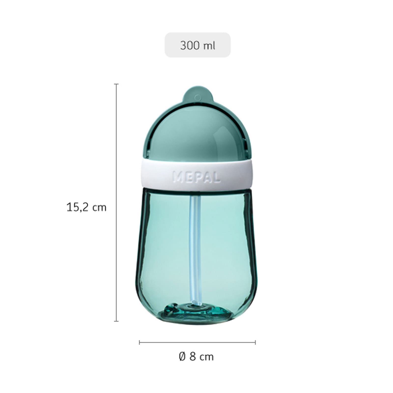Mepal Kinderbecher »Strohhalmbecher Mio 300 ml«