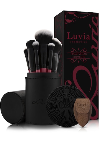 Luvia Cosmetics Kosmetikpinsel-Set »Prime Vegan Moments«, (10 tlg., 7 Make-up Pinsel... kaufen
