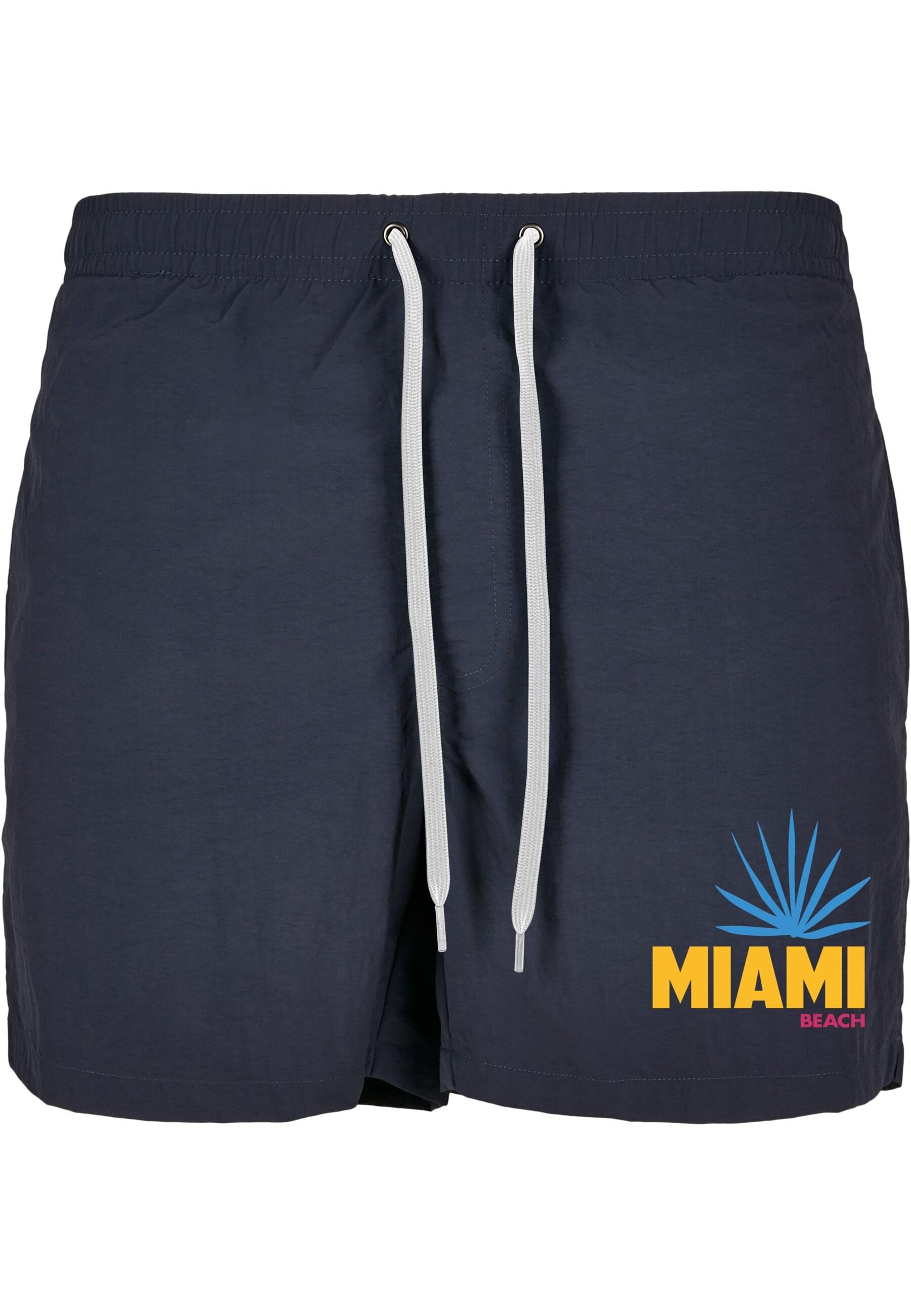 MisterTee Badeshorts "MisterTee Herren Miami Beach Swimshorts"