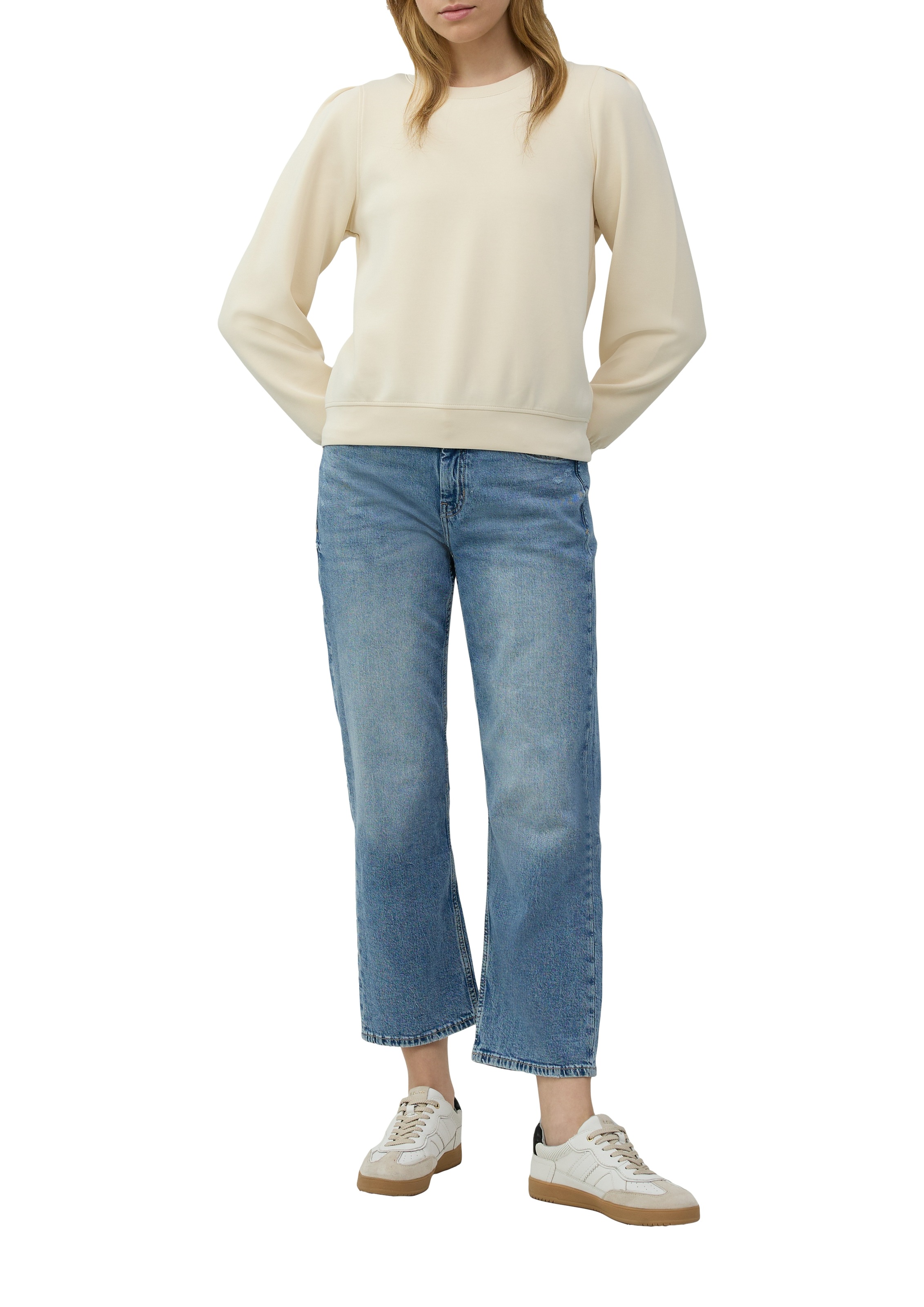 s.Oliver Sweatshirt mit Bündchen günstig online kaufen