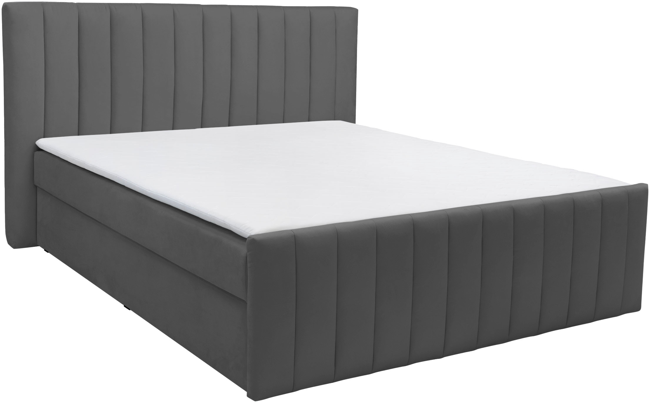 INOSIGN Boxbett »Effy inkl. Bettkasten und Topper, erhältlich in der Breite 180x200cm«, verschiedene Härtegrade wählbar