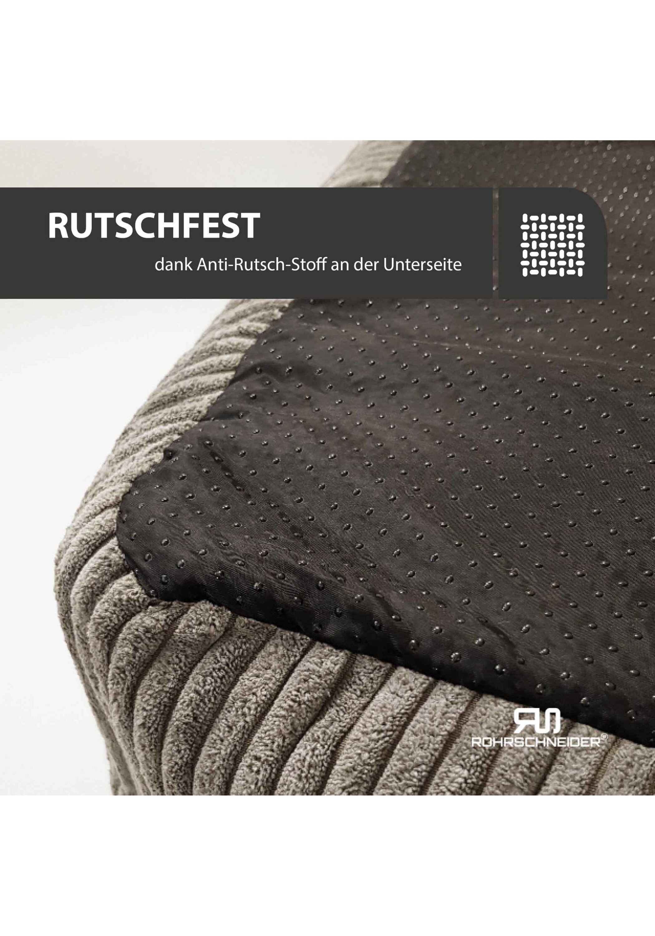 Rohrschneider Tierbett »Tierbetten Hundebett Cord 1er Pack«