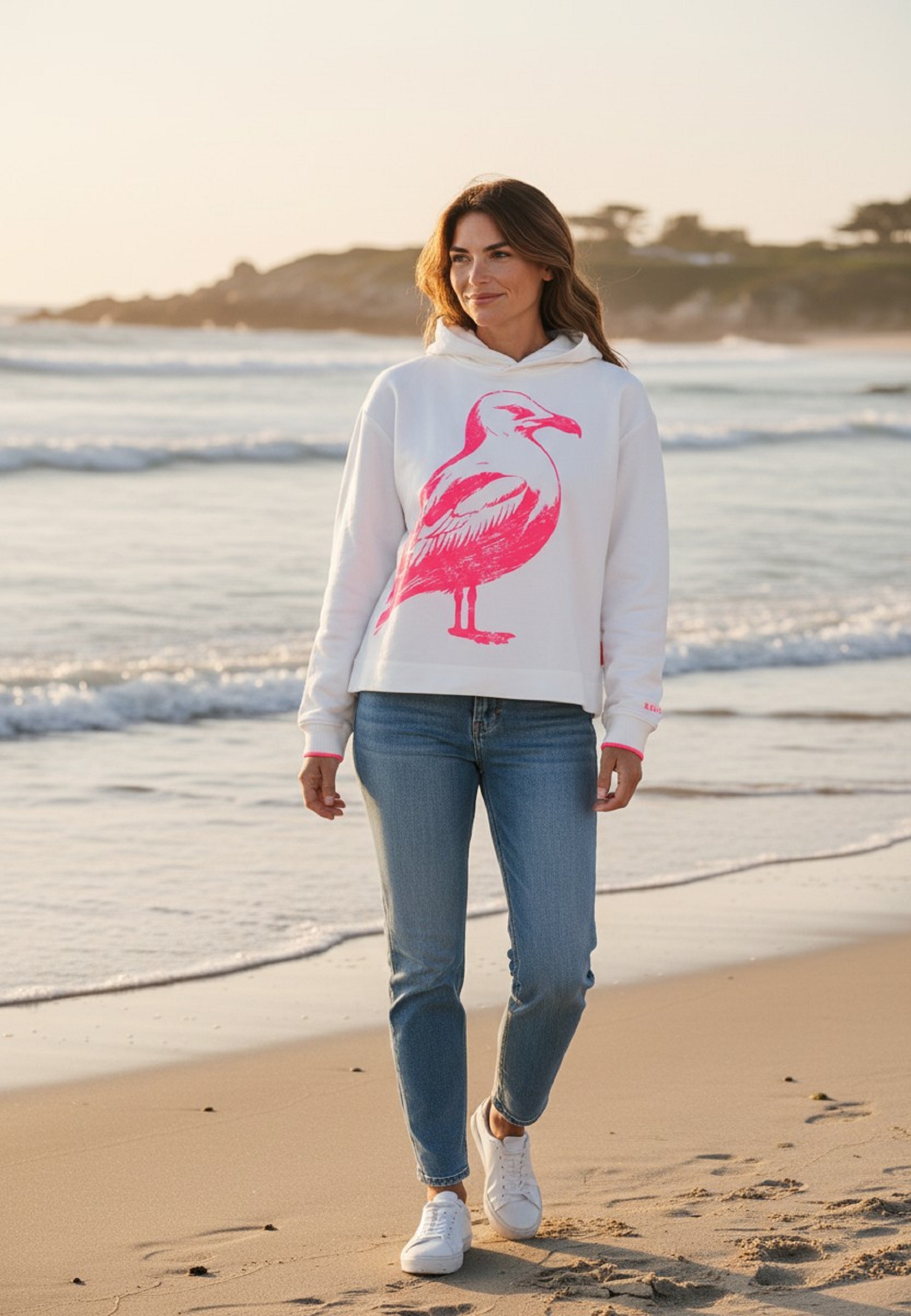 salzhaut Kapuzenpullover »Hoodie ADJÜS«