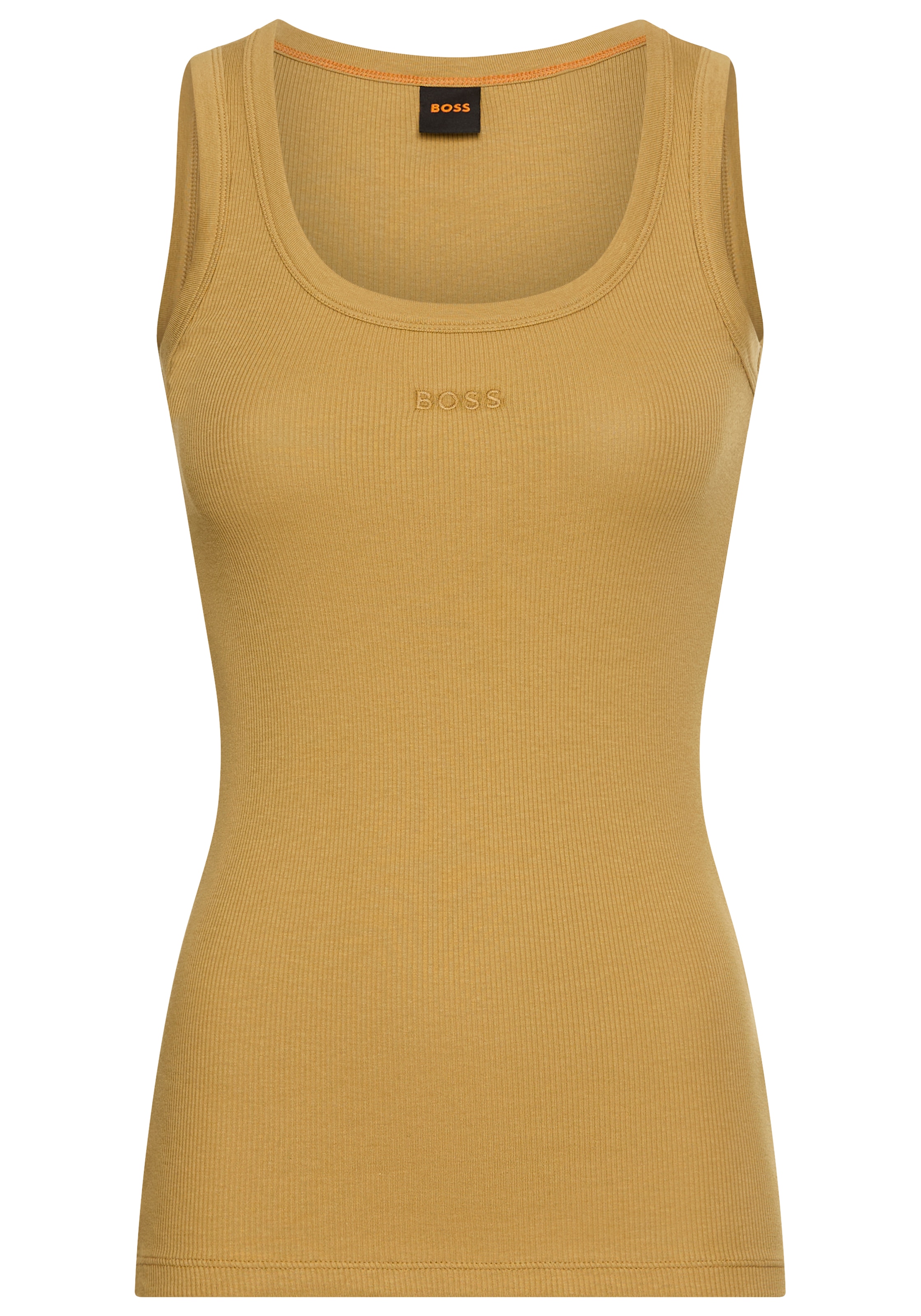 BOSS ORANGE Longtop "Ematite Premium Damenmode", mit Rundhalsausschnitt günstig online kaufen