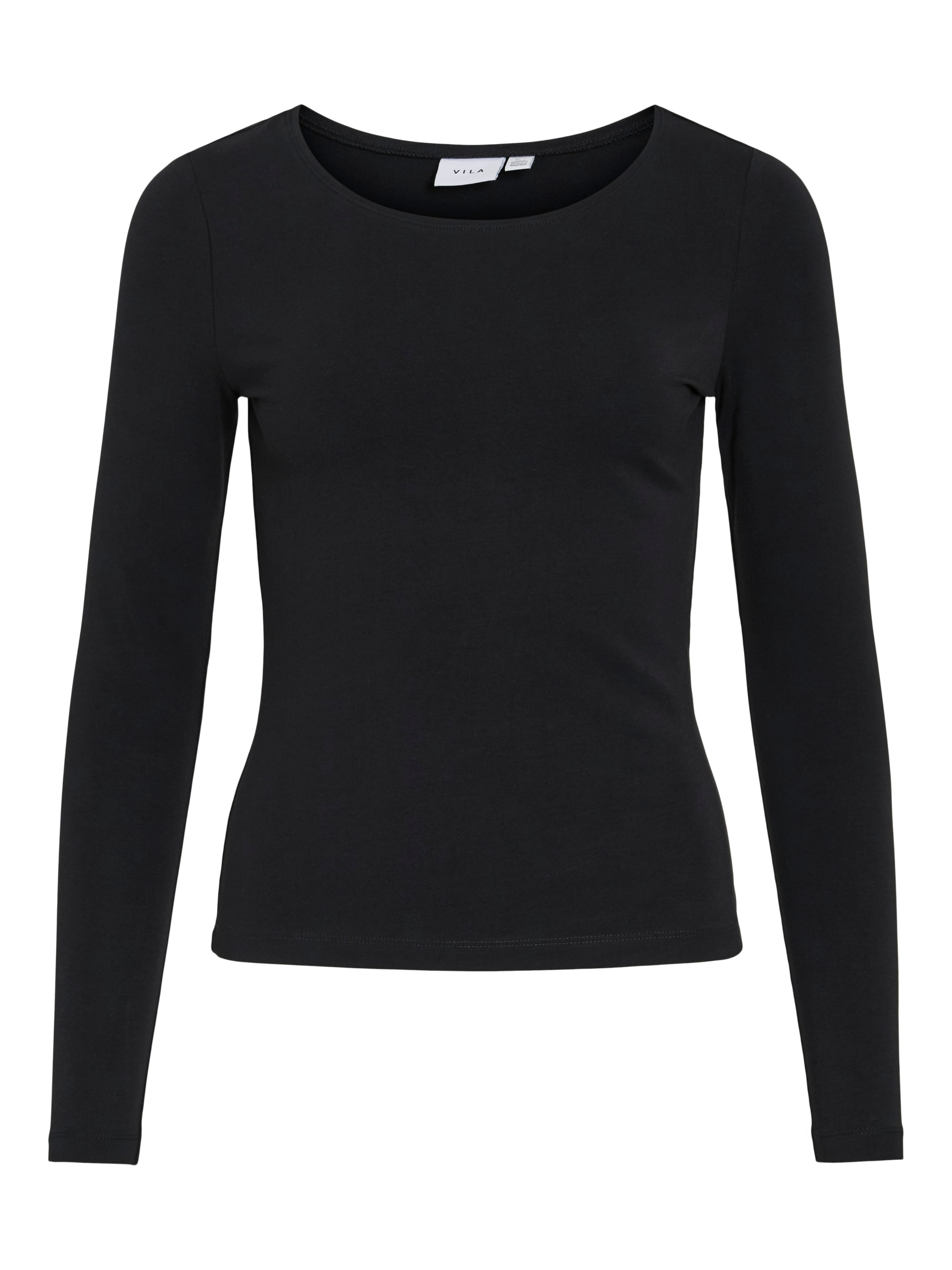 Vila Langarmshirt »VINORA L/S O-NECK TOP - NOOS«