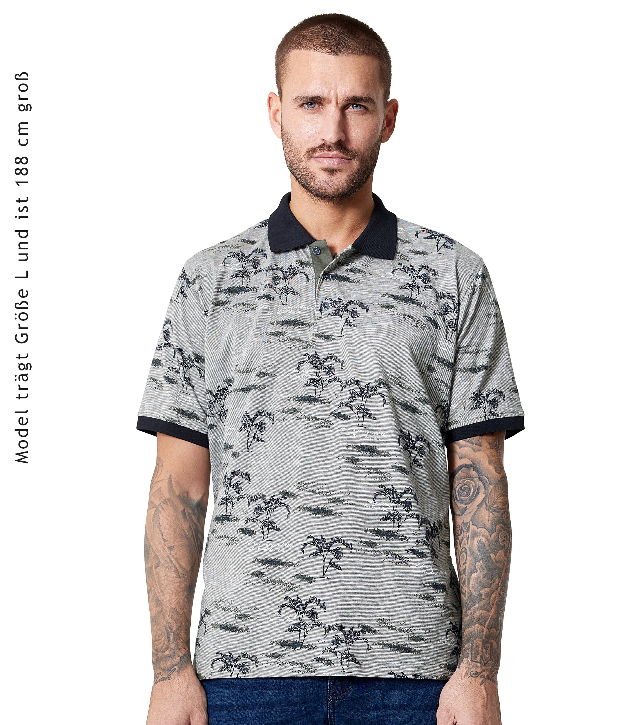 CASAMODA Poloshirt »CASAMODA Polo-Shirt uni«