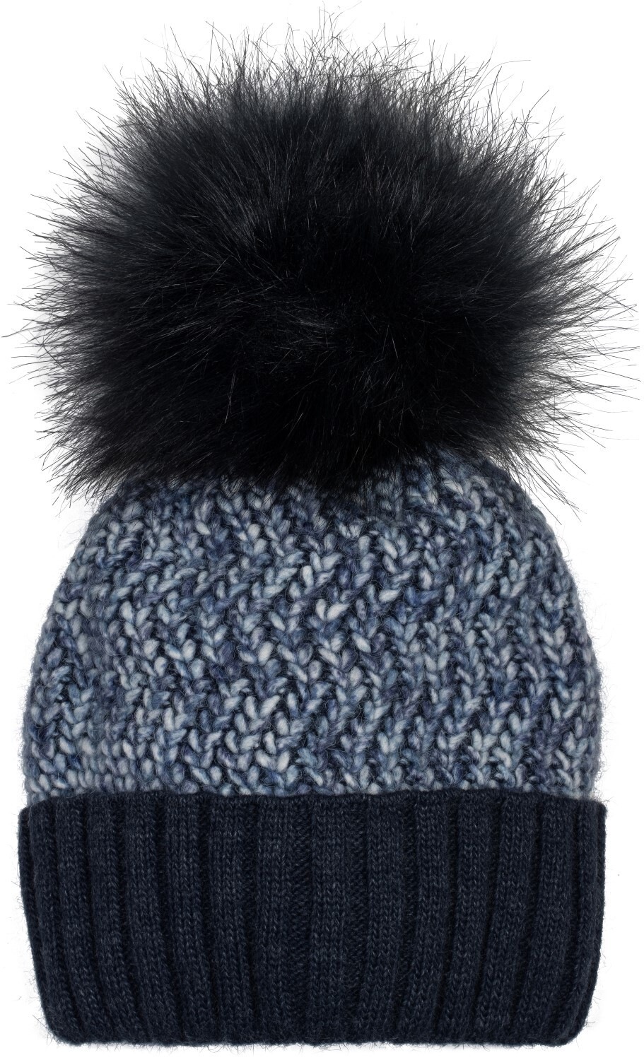 styleBREAKER Bommelmütze »Bunte Strick Bommelmütze mit Thermo-Fleece« 1 Stk.