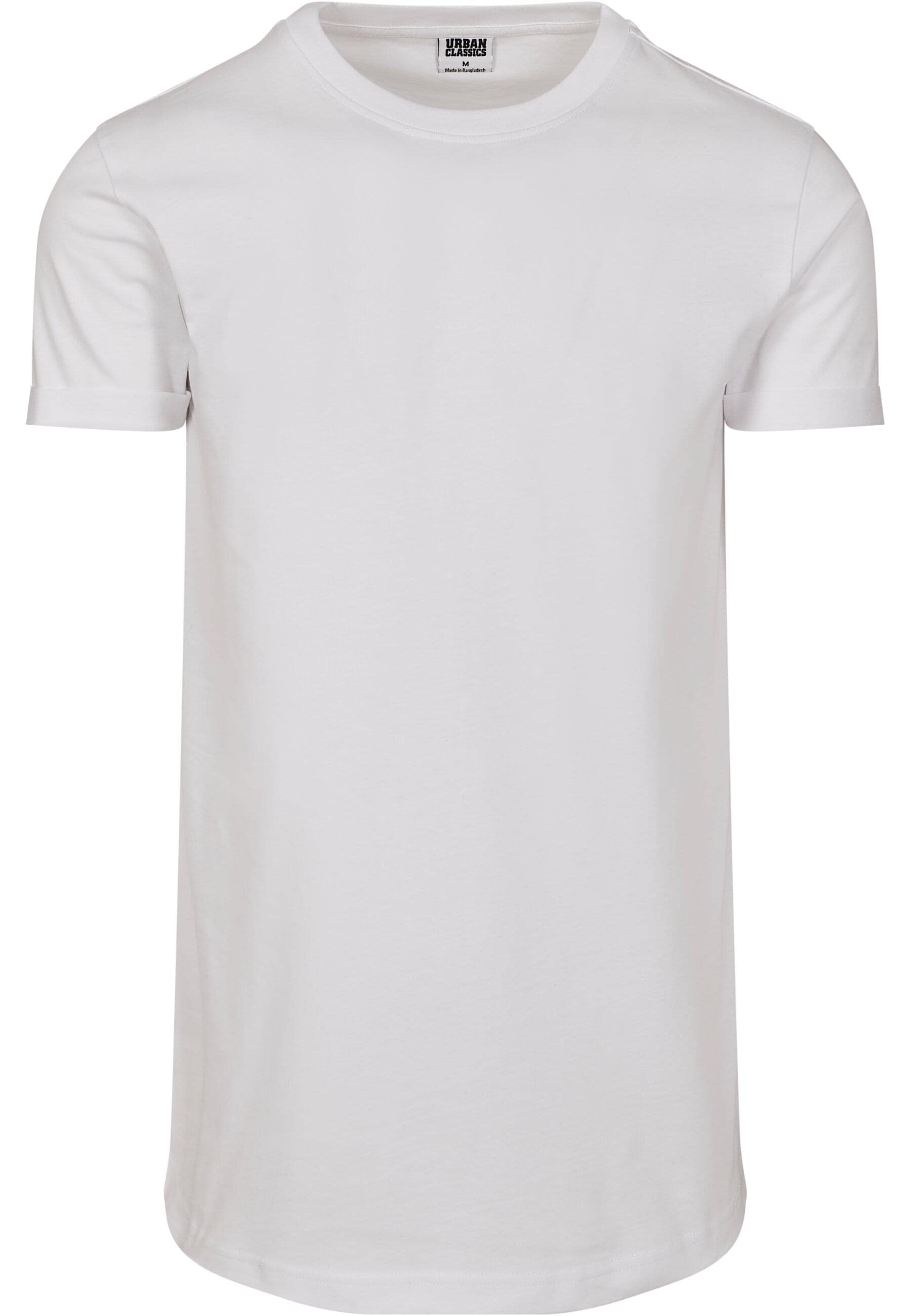 URBAN CLASSICS T-Shirt "Urban Classics Herren Short Shaped Turn Up Tee"