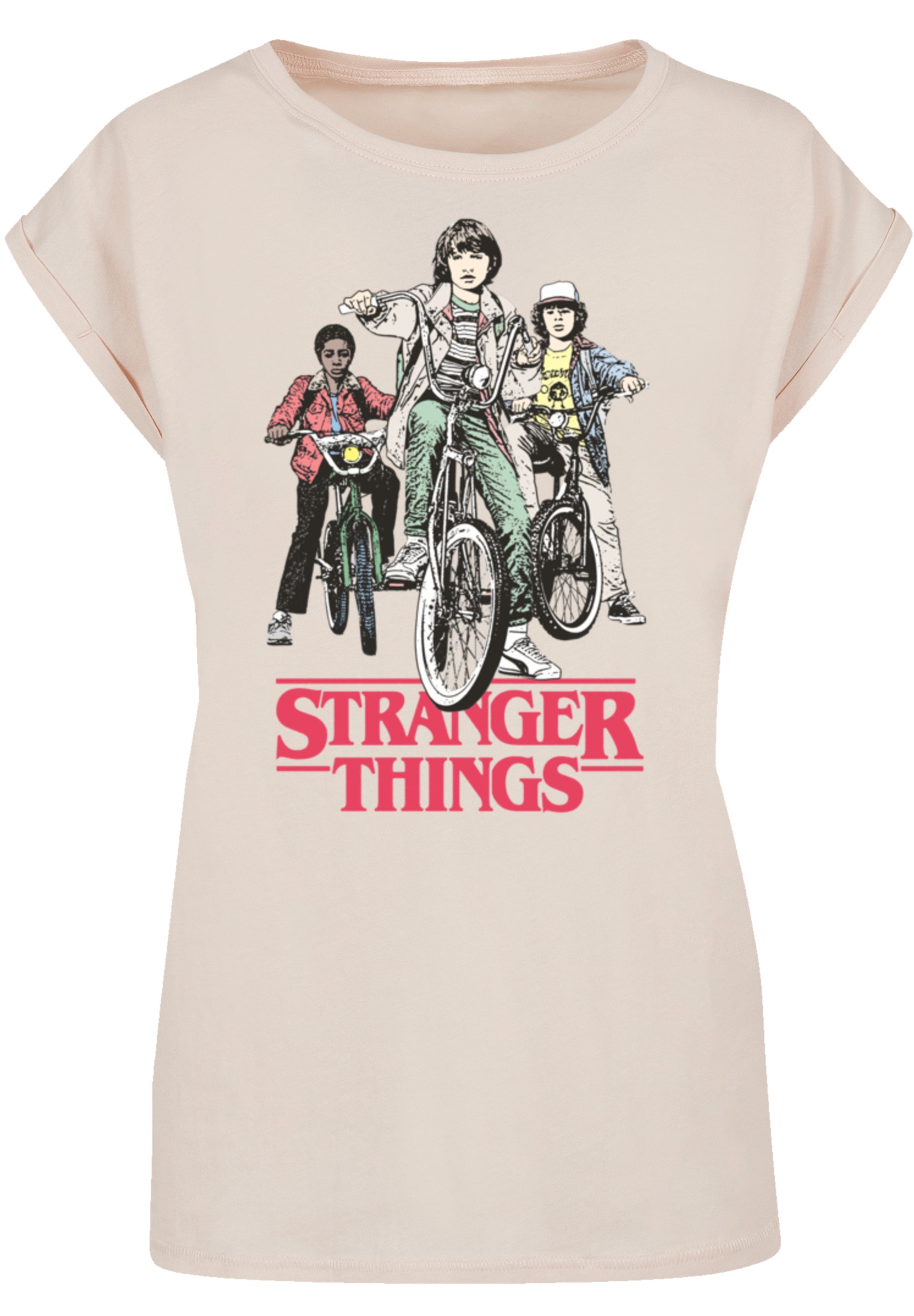 F4NT4STIC T-Shirt »Stranger Things Retro Bikers«, Premium Qualität