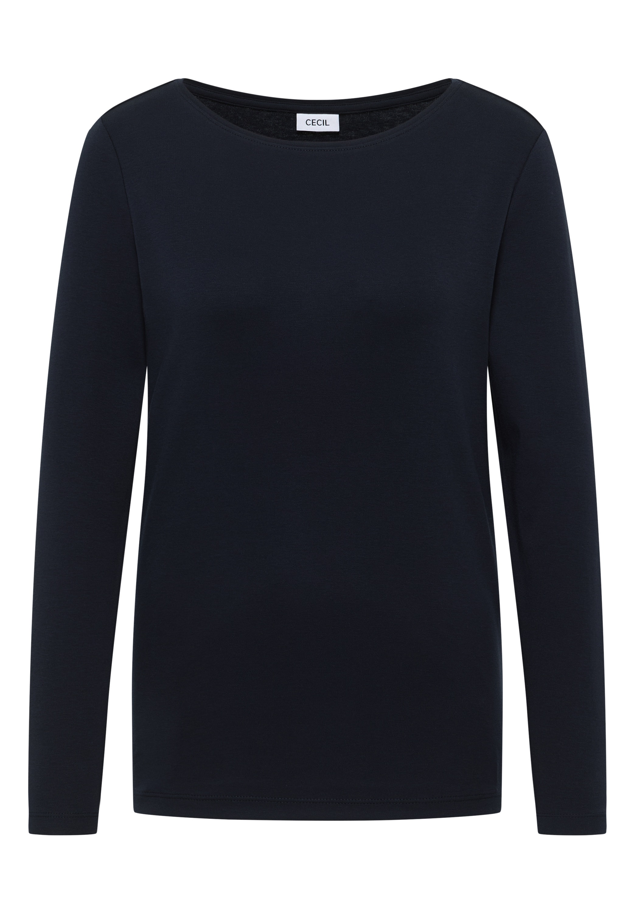 Cecil Langarmshirt aus reiner Baumwolle