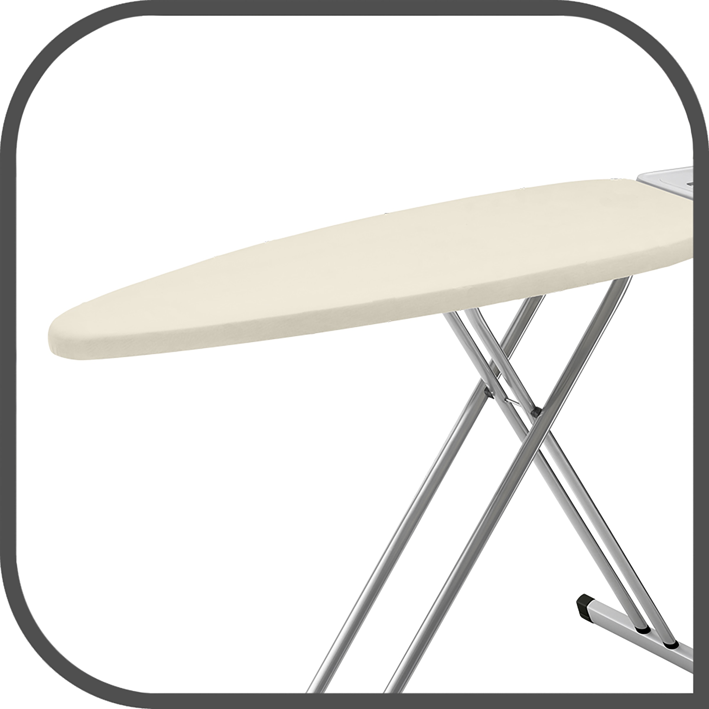 Rowenta Bügelbrett »Pro Comfort«, Bügelfläche 47 cmx130 cm, extra-stabiles Design, bis zu 40 kg belastbar, höhenverstellbar