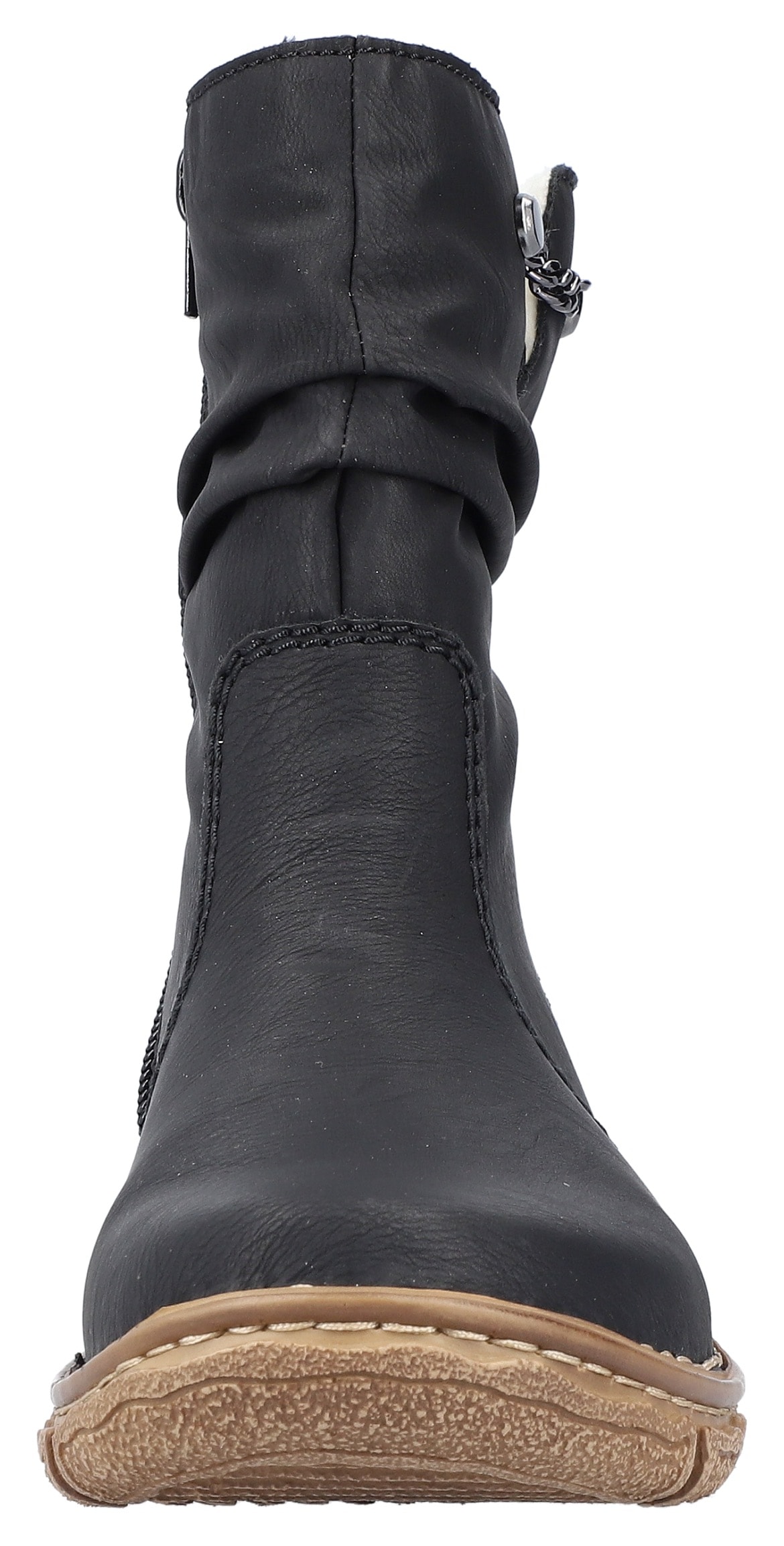 Rieker Winterboots, mit kontrastfarbener Rahmennaht