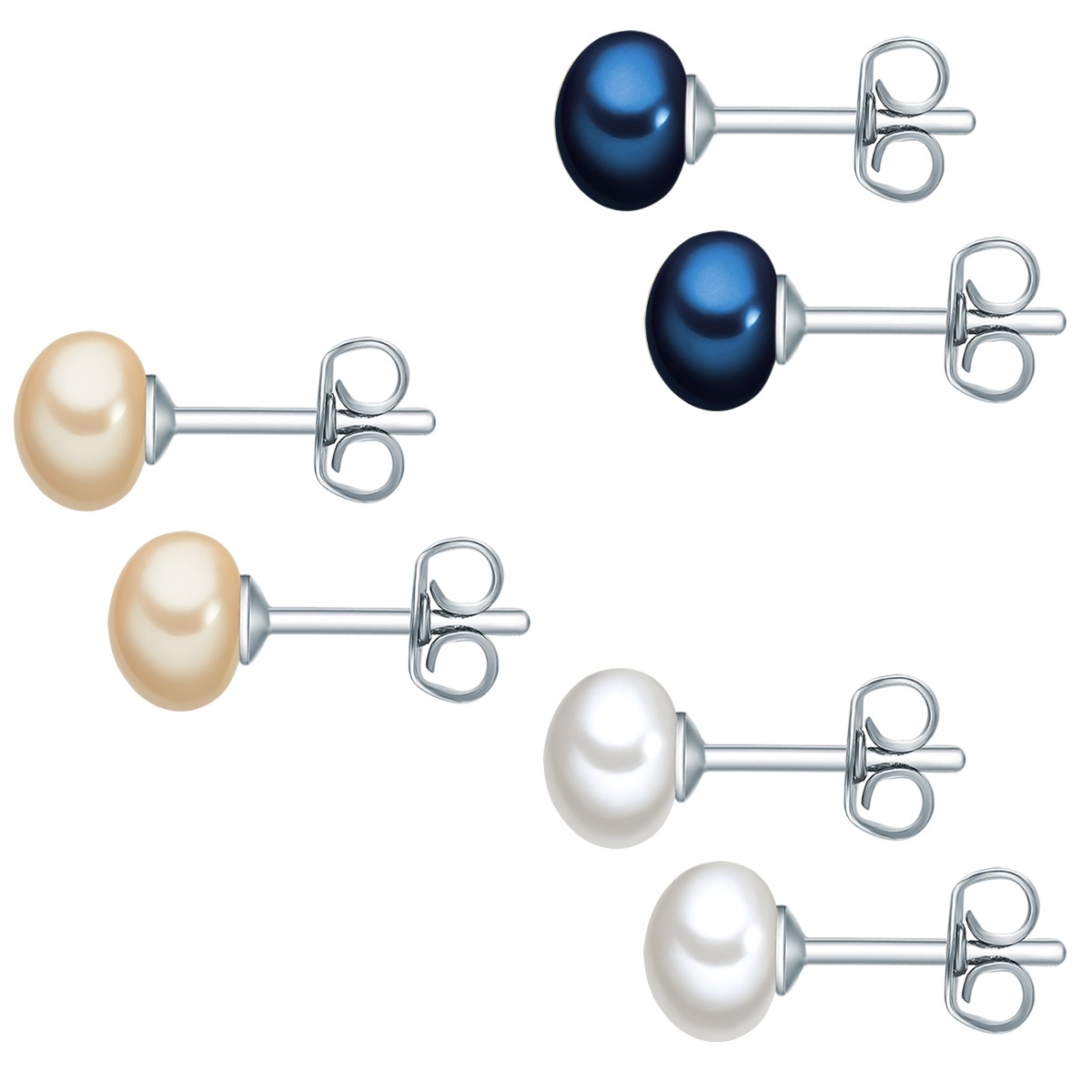 Lulu & Jane Paar Ohrstecker »Set: LJ52« Messing