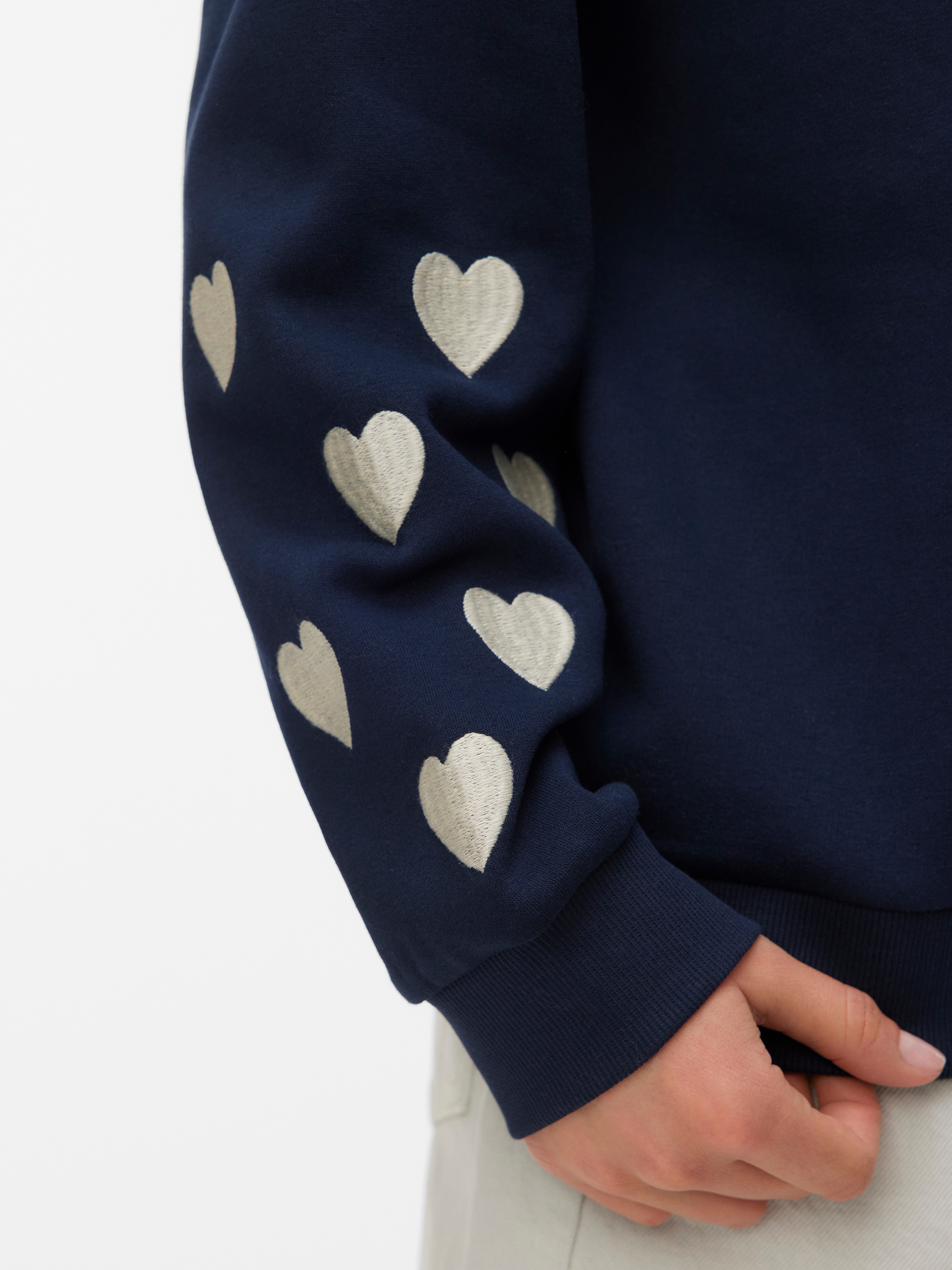 Thumbnail - Vero Moda Sweatshirt "VMKAROL BEA LS SWEAT BOX JRS GA", mit Blumendruck