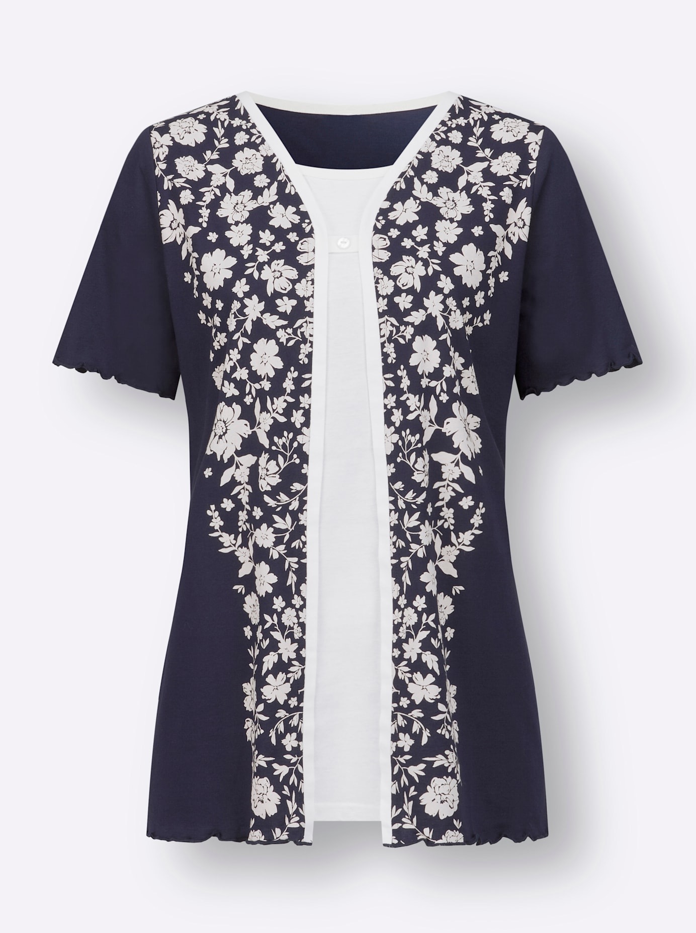 Thumbnail - Classic Basics 2-in-1-Shirt "2-in-1-Shirt", 1 Stk.