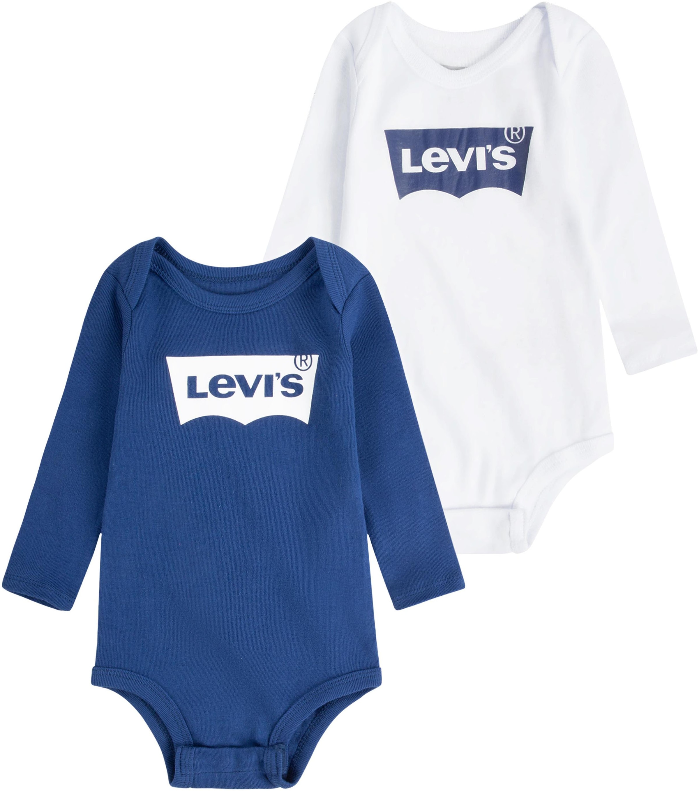 Levis Kids Langarmbody "LS 2PK BATWING BODYSUIT", UNISEX