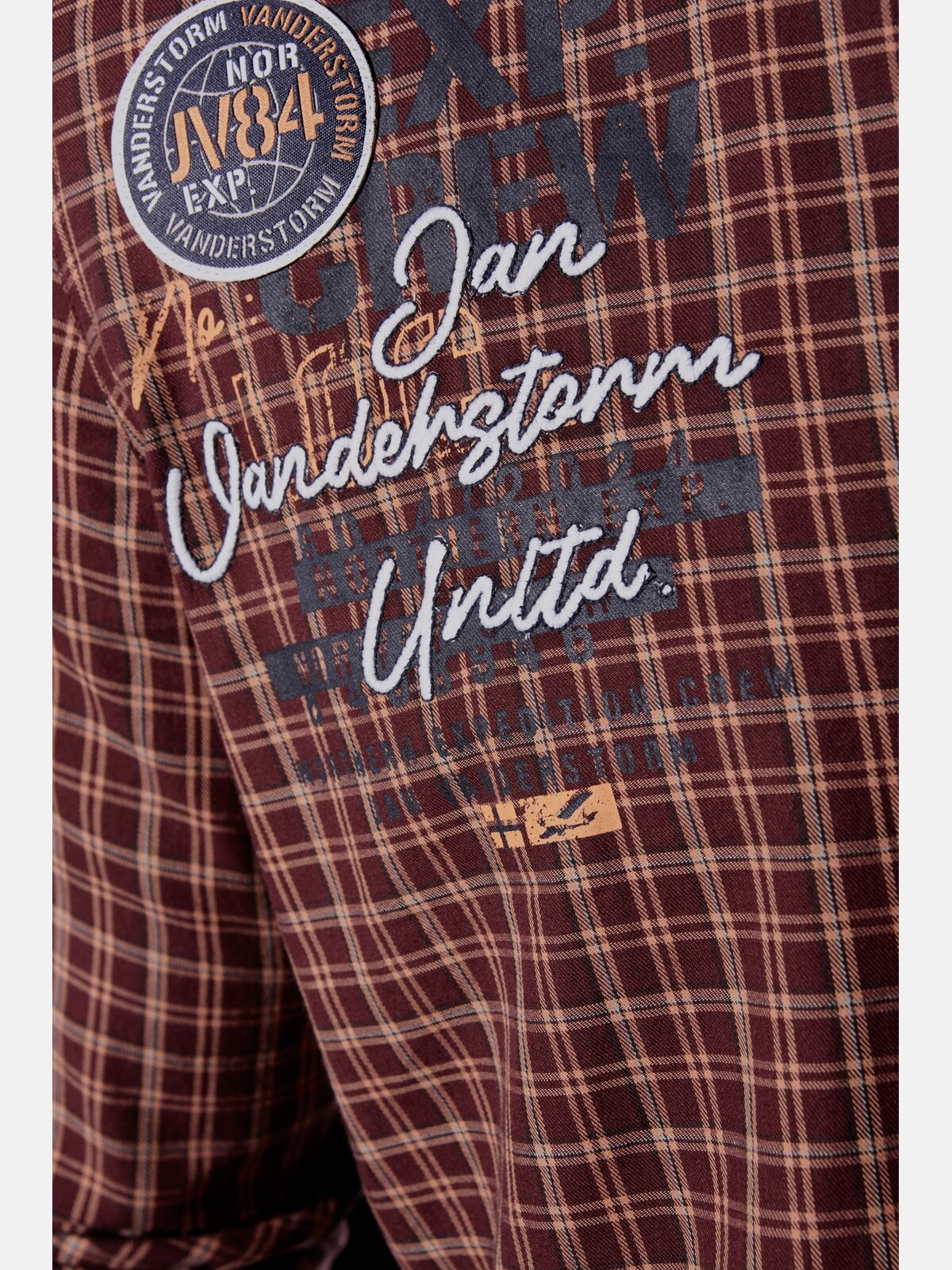 Jan Vanderstorm Karohemd »Hemd PERTAVIN«