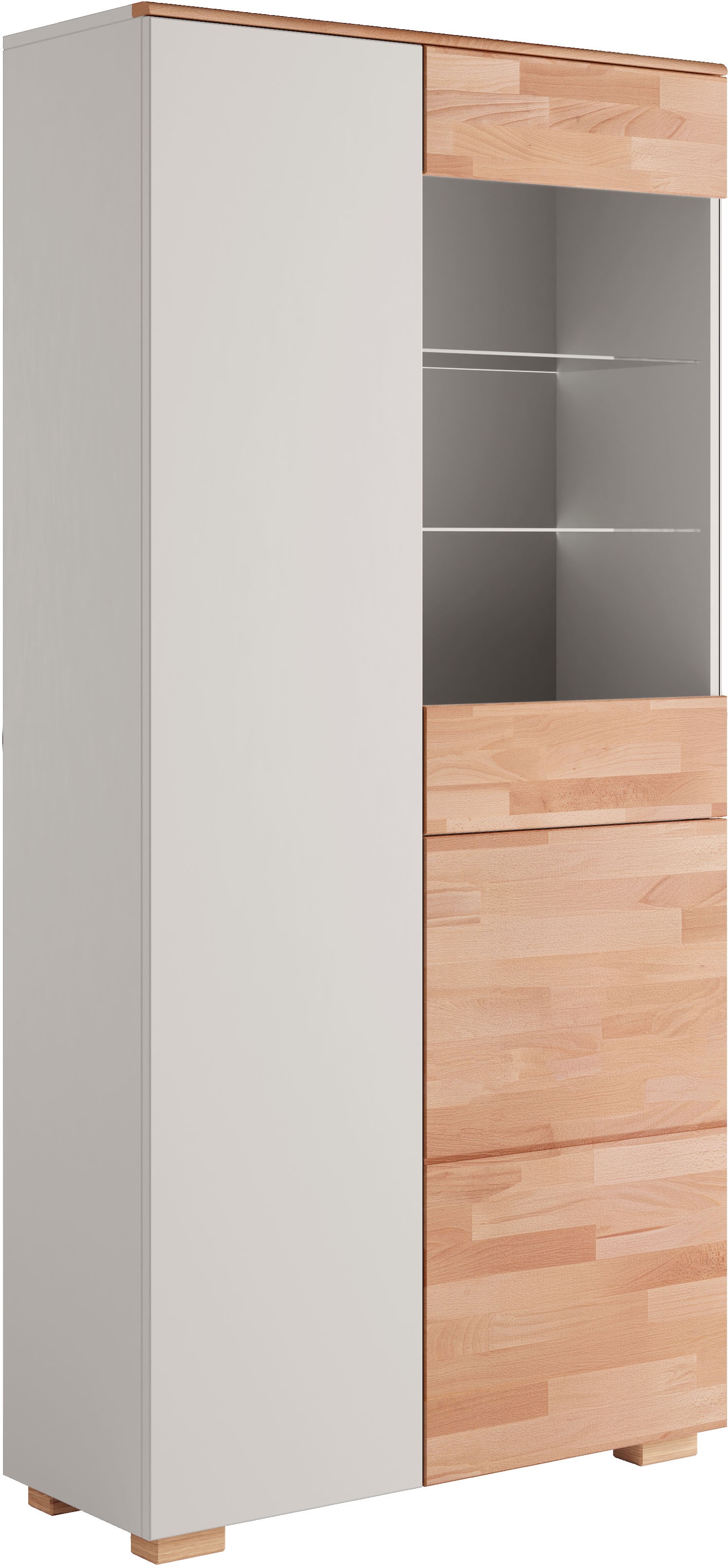 OTTO home Vitrine "CITRA70,viel Stauraum, Wohnzimmer,Tür mit Glaseinsatz, T günstig online kaufen