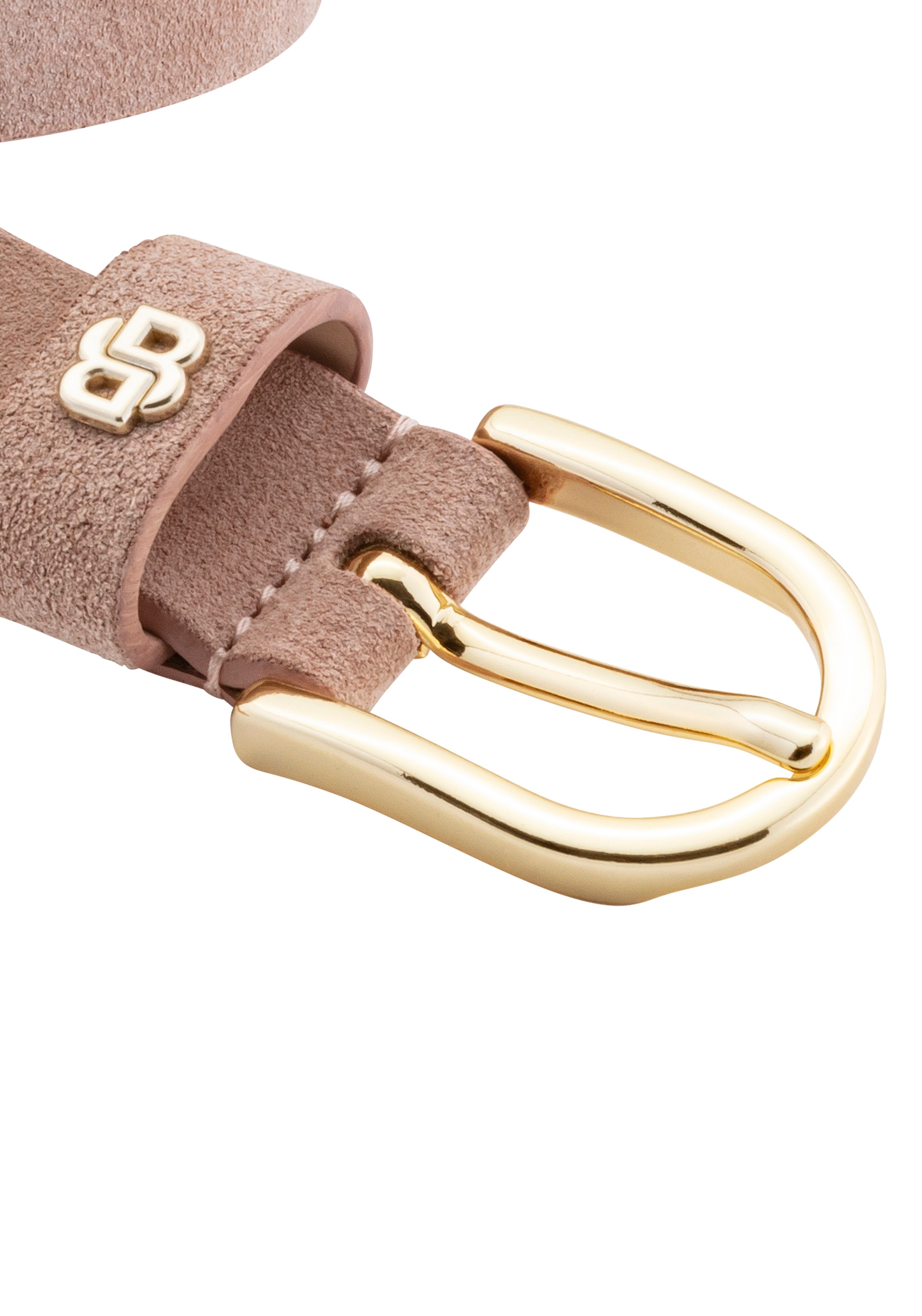 BOSS Ledergürtel Scarlet BB Sz25 mit Monogramm-Label günstig online kaufen