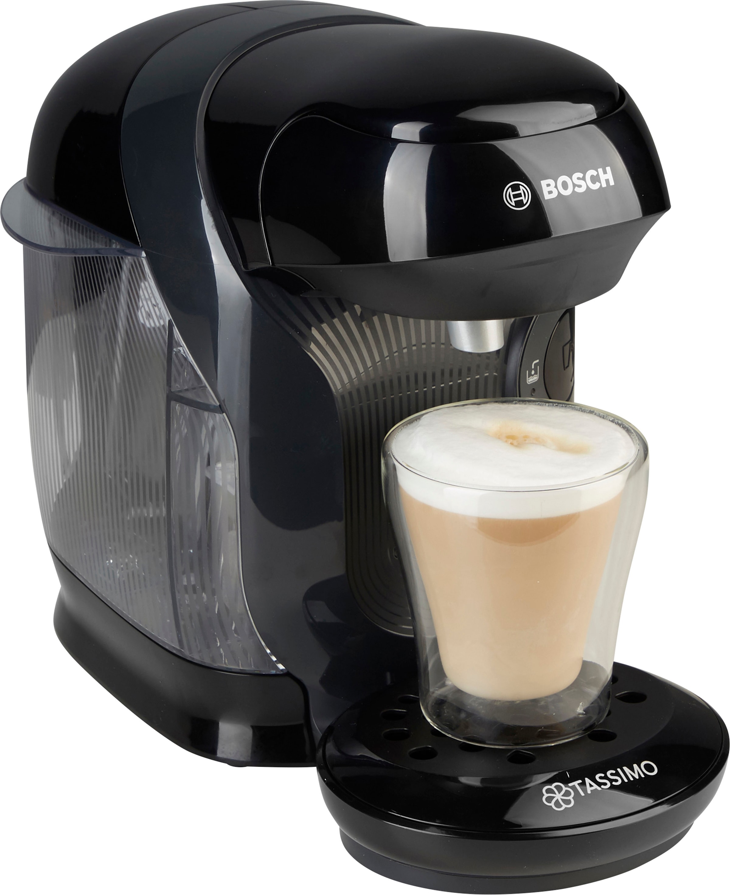 TASSIMO Kapselmaschine »Style TAS1102, über 70 Getränke, platzsparend«, geeignet für alle Tassen, Wassertank 0,7 L, schwarz/anthrazit