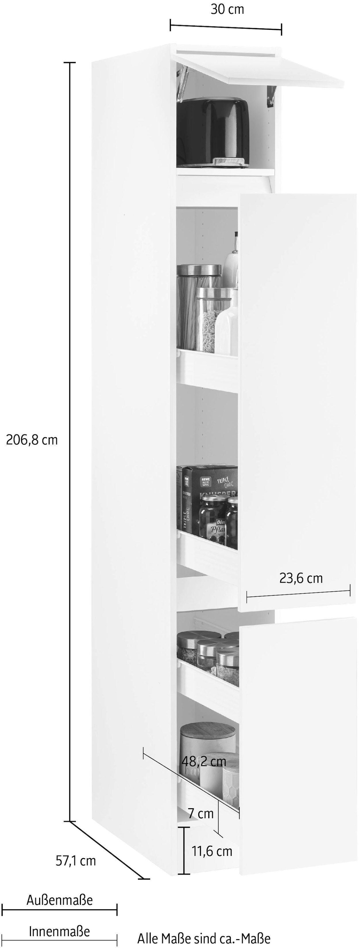 OPTIFIT Apothekerschrank »Roth«, Breite 30 cm