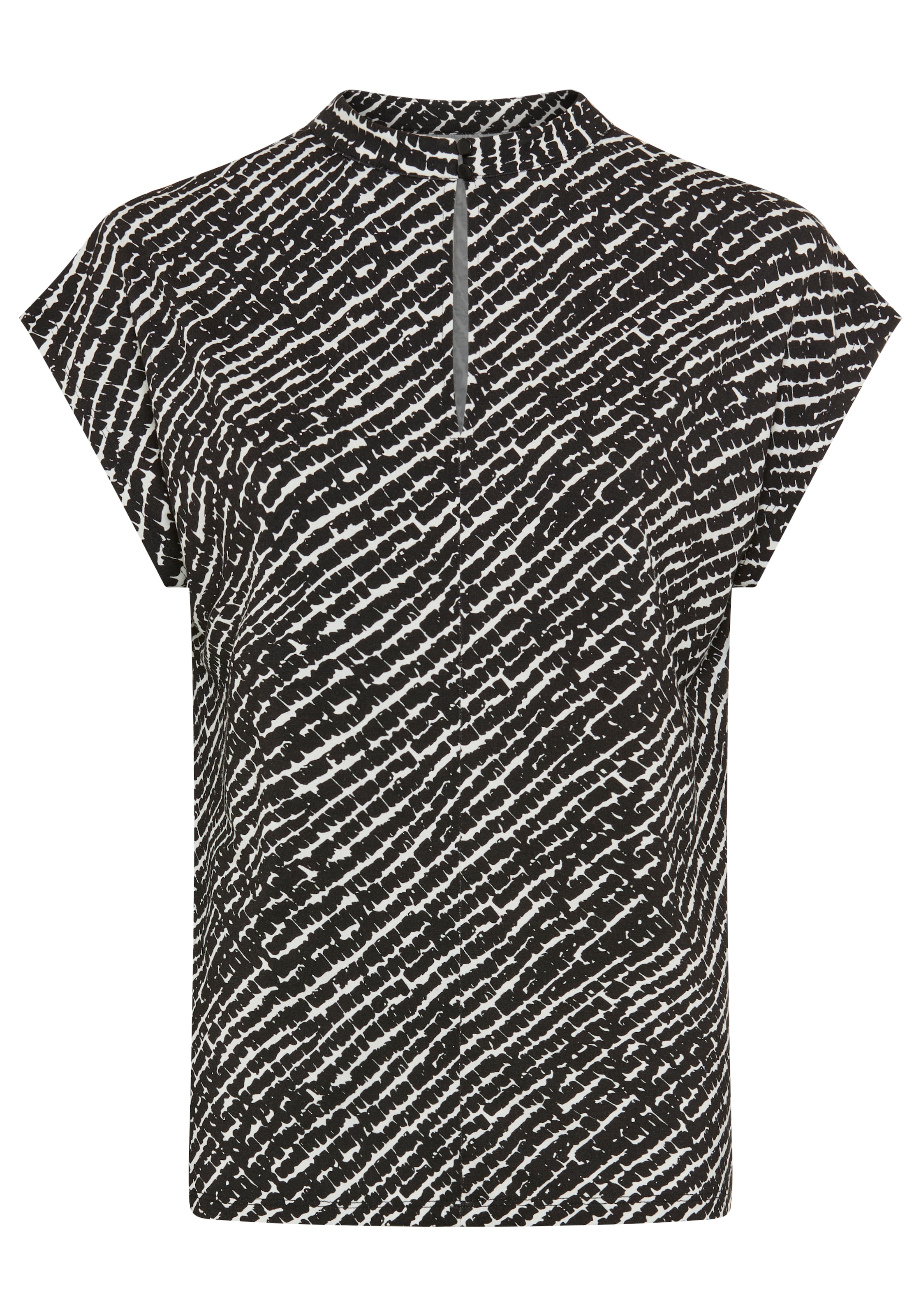 Laura Scott Kurzarmshirt, mit modischem Muster - NEUE KOLLEKTION
