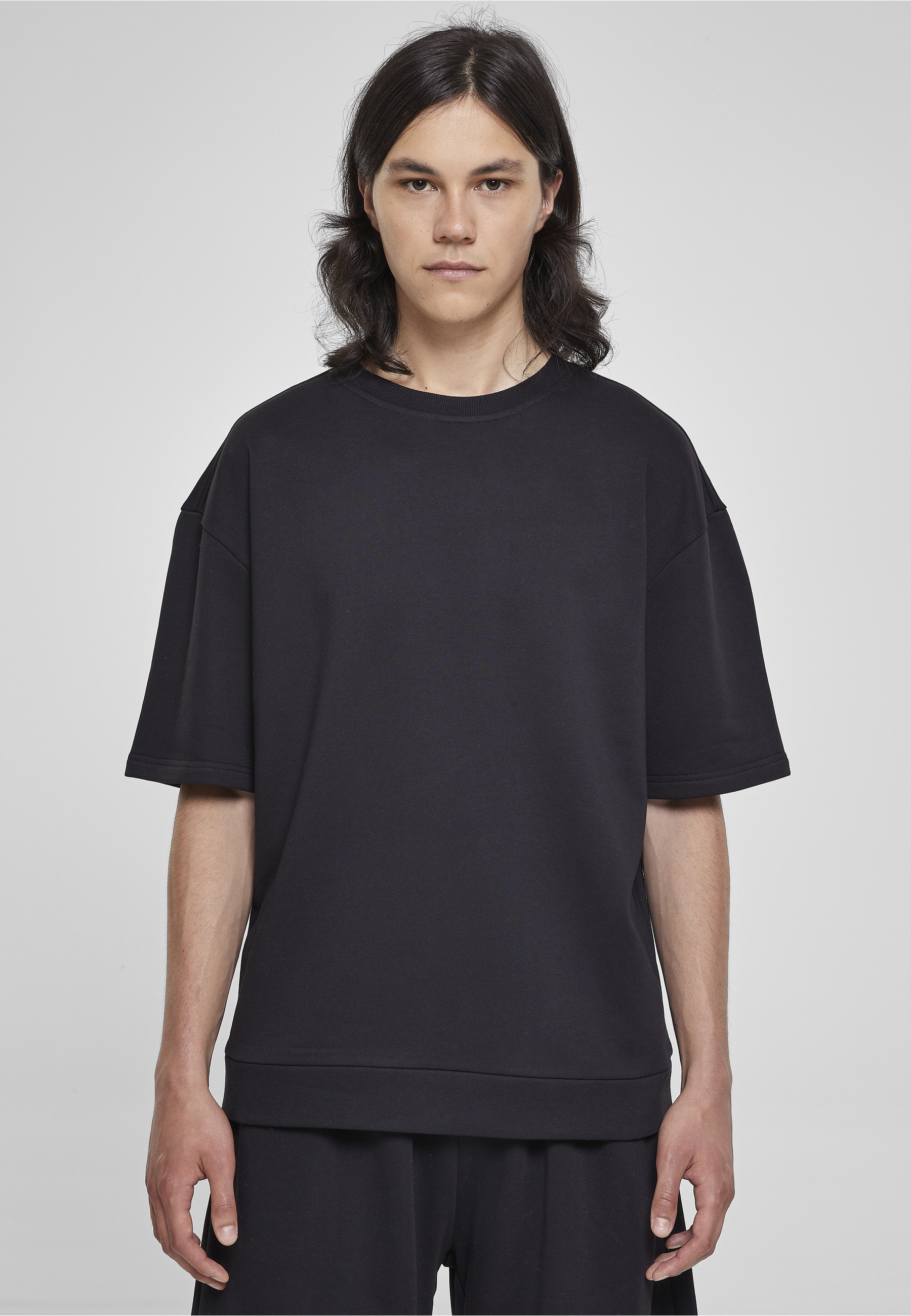 URBAN CLASSICS Sweatshirt »Urban Classics Herren Oversized Short Sleeve Crew«, 1 Stk.
