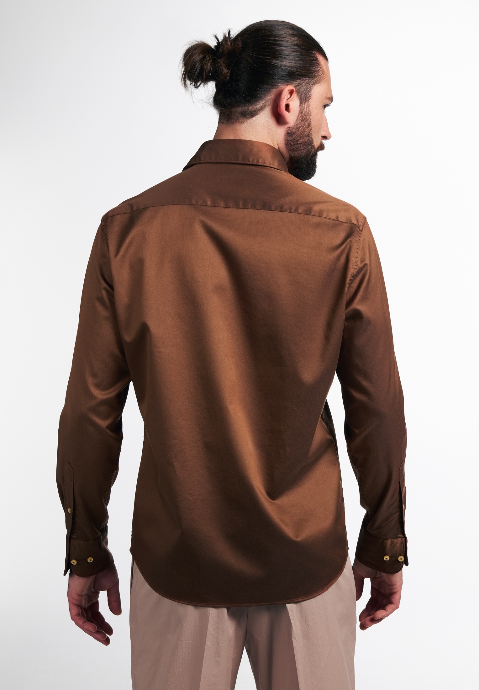 Eterna Langarmhemd »MODERN FIT«, EASY IRON (bügelleicht)