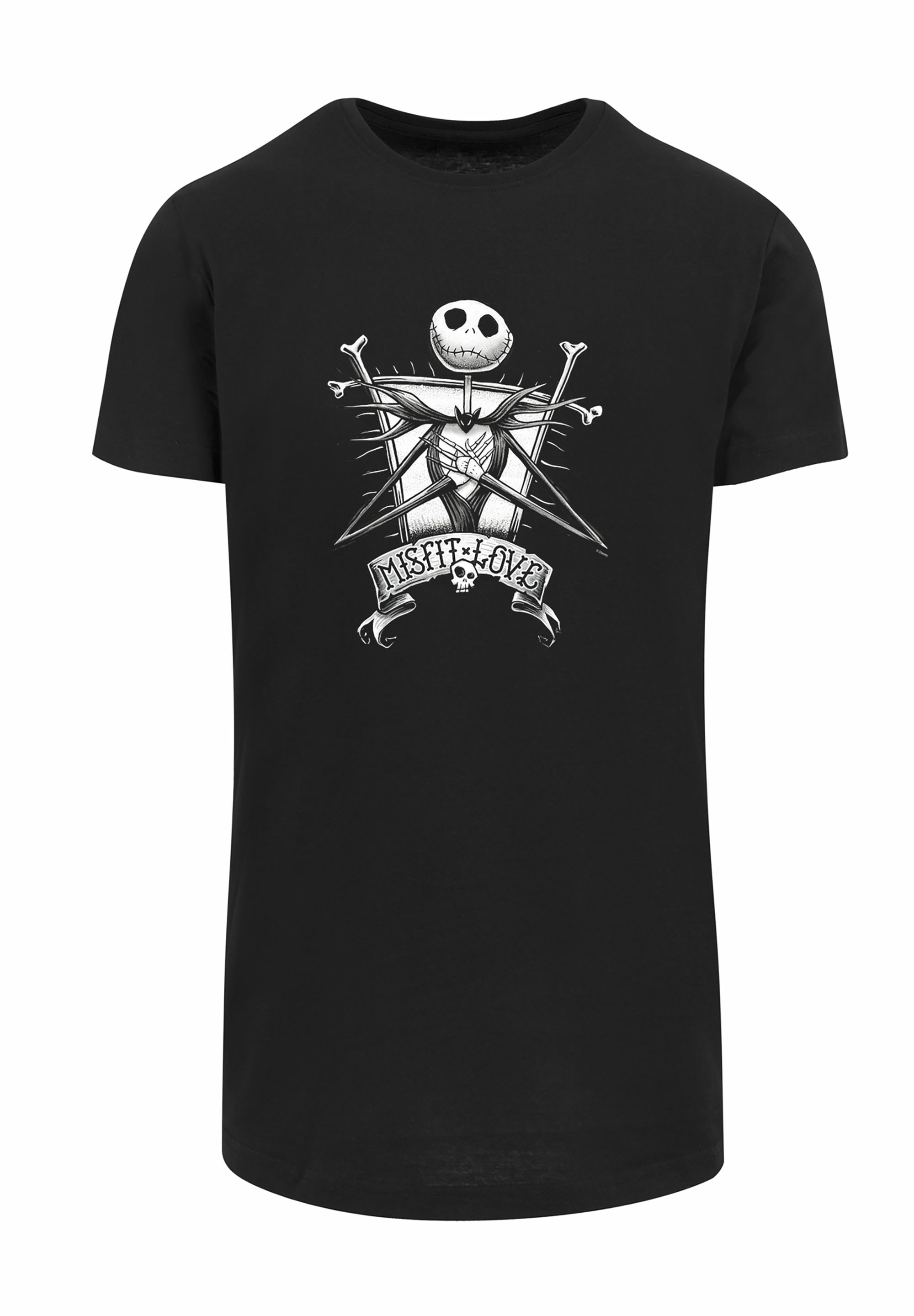 F4NT4STIC T-Shirt »Disney The Nightmare Before Christmas Misfit Love«, Print