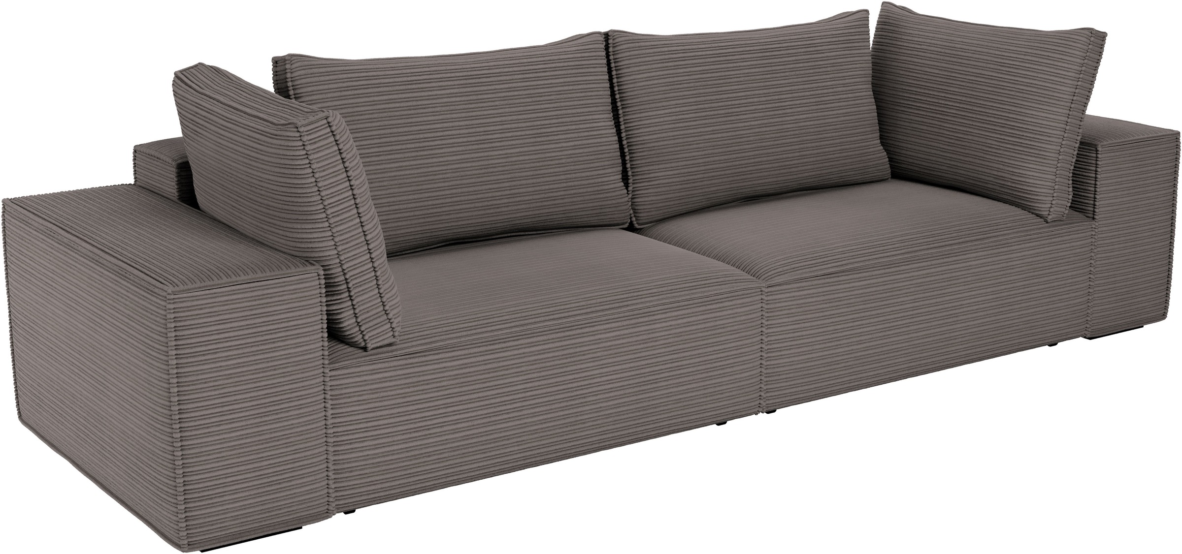 Trends by HG Big-Sofa »CONOR« Schlaffunktion + Bettkasten