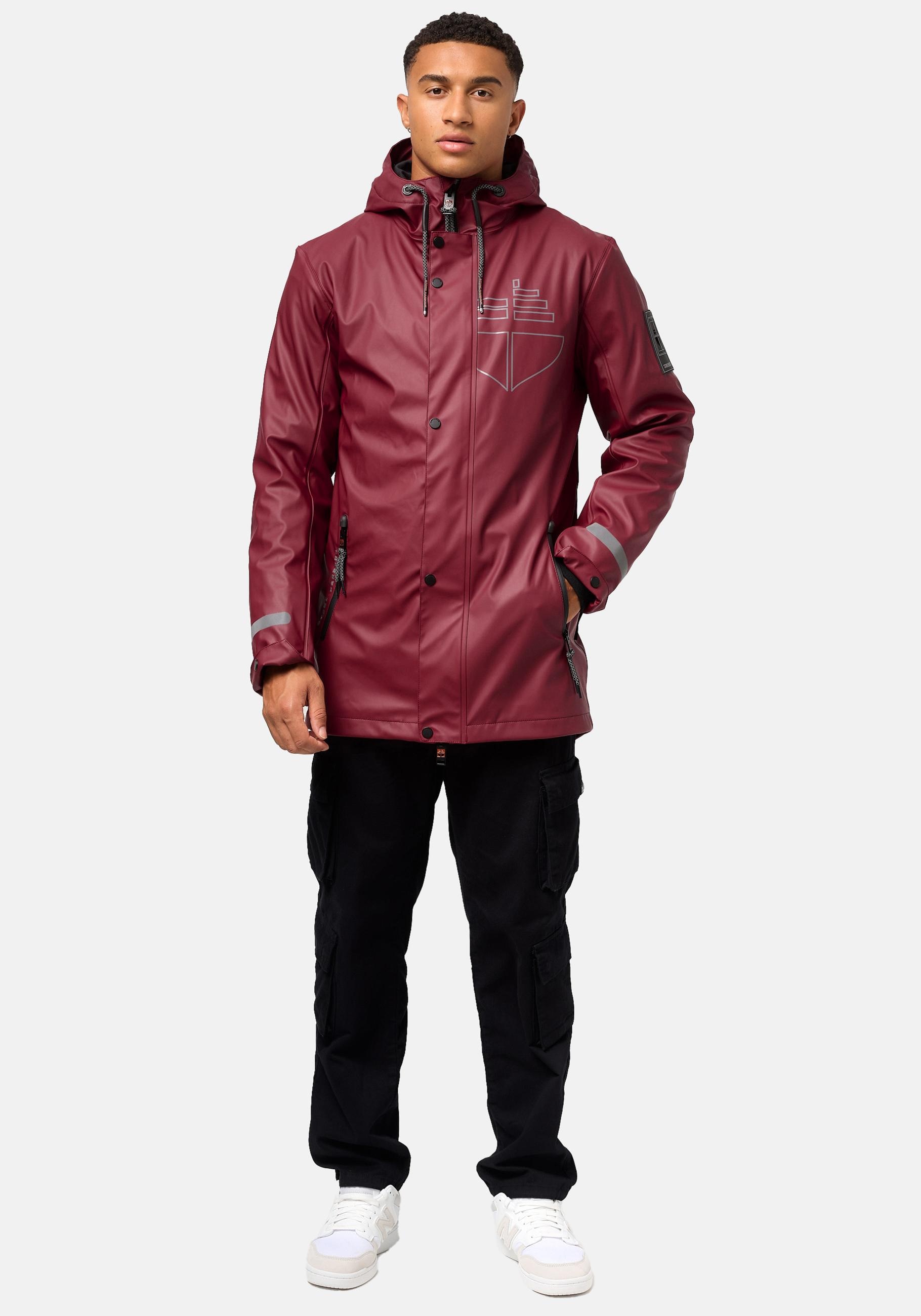 Stone Harbour Regenmantel "Tamio", Wasserdichter Herren Regenjacke mit lang günstig online kaufen