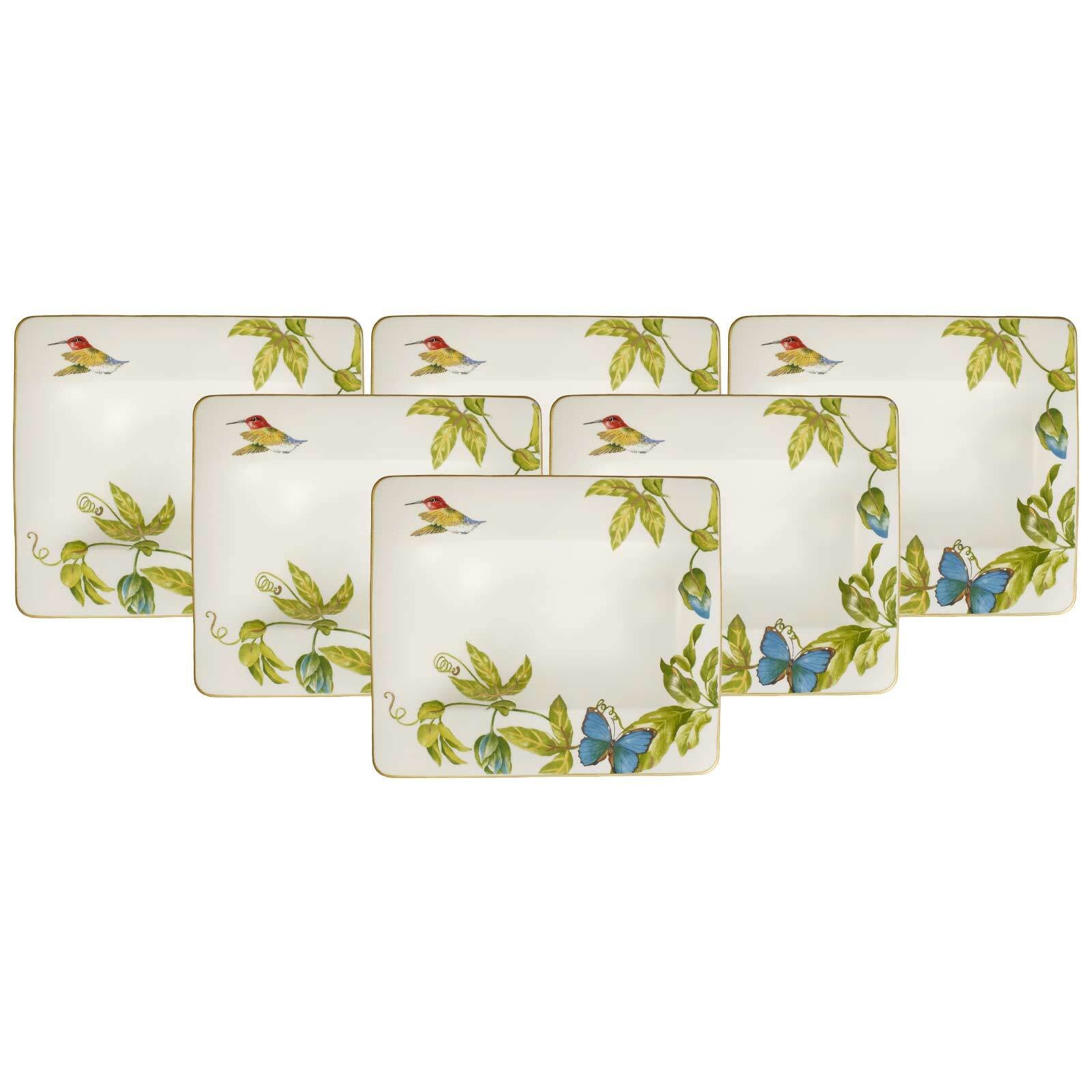 Villeroy & Boch Suppenteller "Suppenteller Amazonia 24 x 21 cm 6er Set bunt"