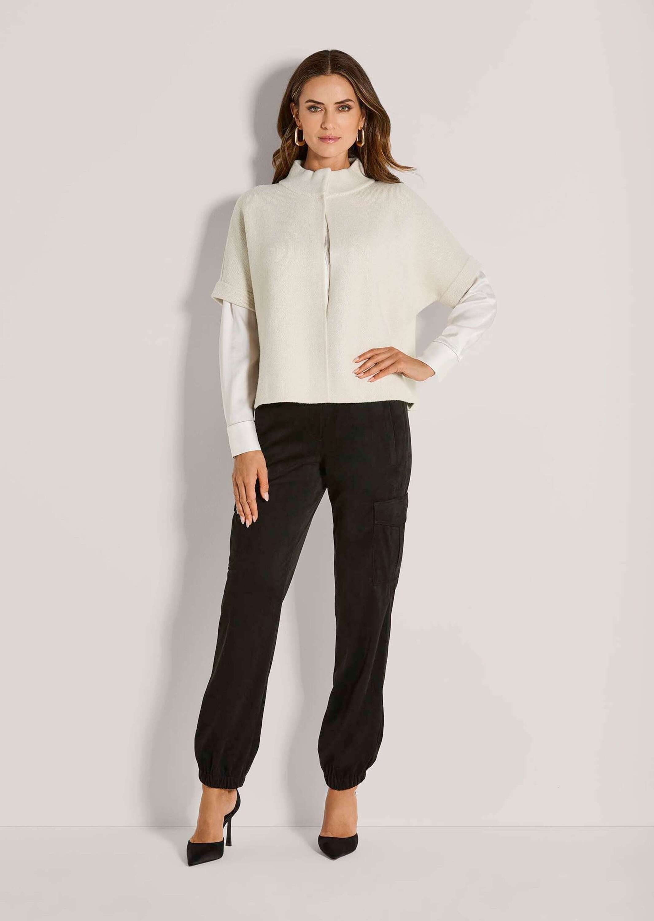 MADELEINE Strickjacke "Strickcape Moderne Strickjacke im Cape-Design" Wertv günstig online kaufen