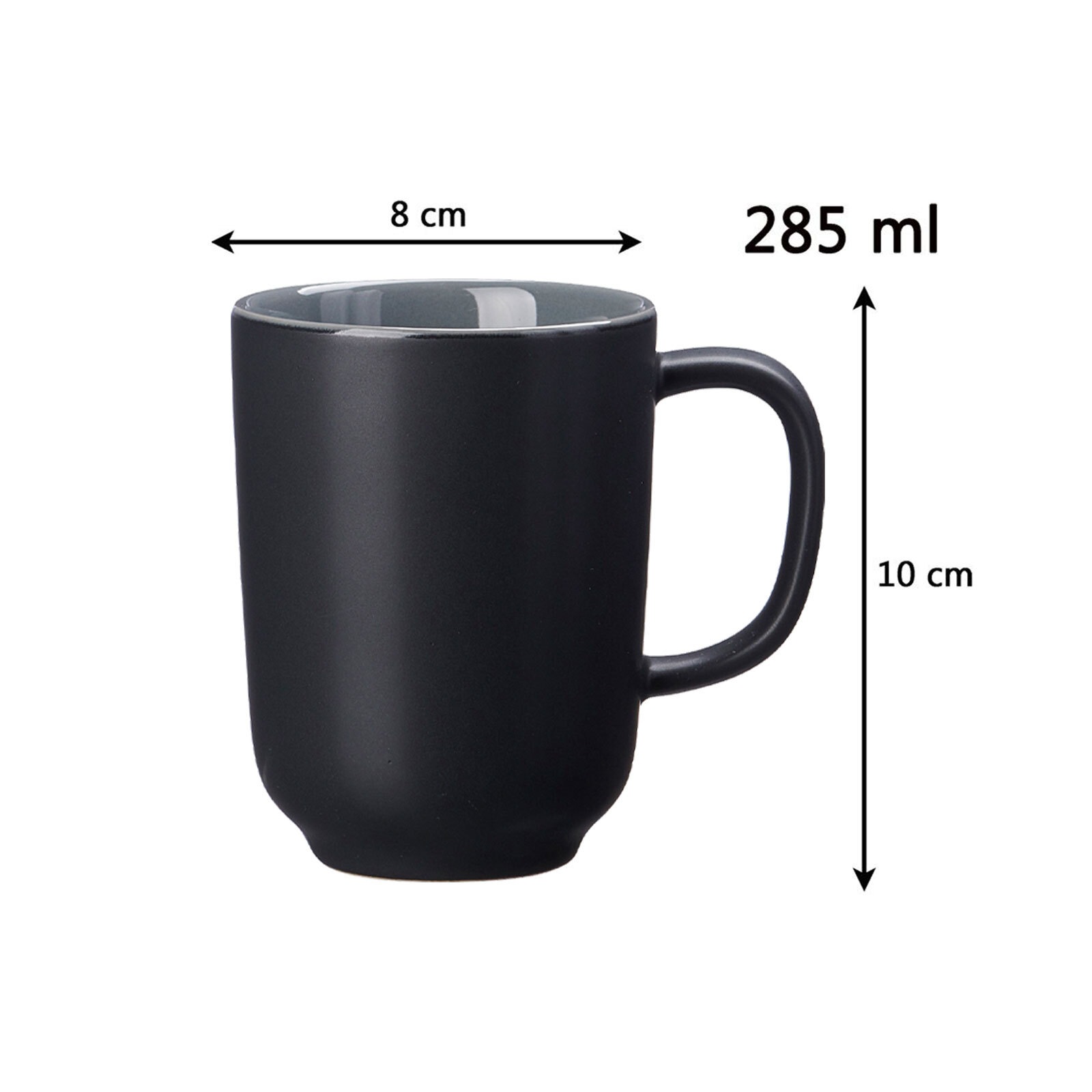 Ritzenhoff & Breker Becher "Kaffeebecher Jasper 285 ml 4er Set" günstig online kaufen
